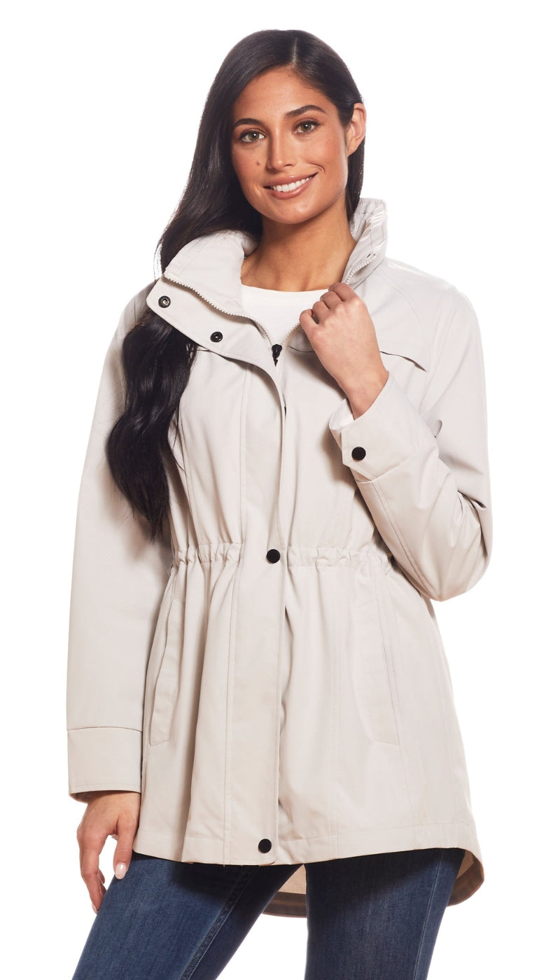 Packable Hooded Rain Coat