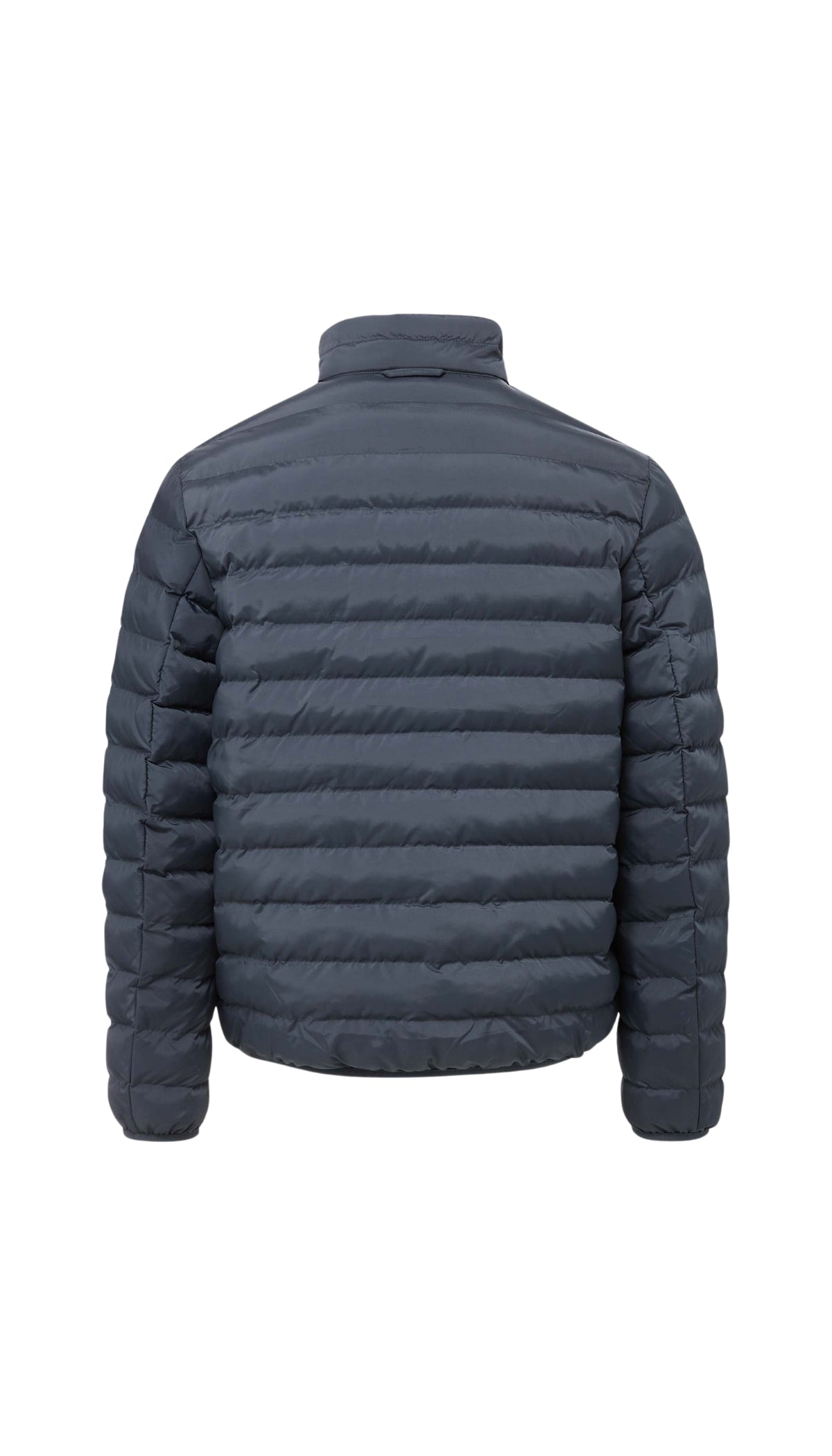 WEATHERPROOF X MAGNAREADY PUFFER JACKET WITH MAGNETIC BUTTONS IN PEWTER