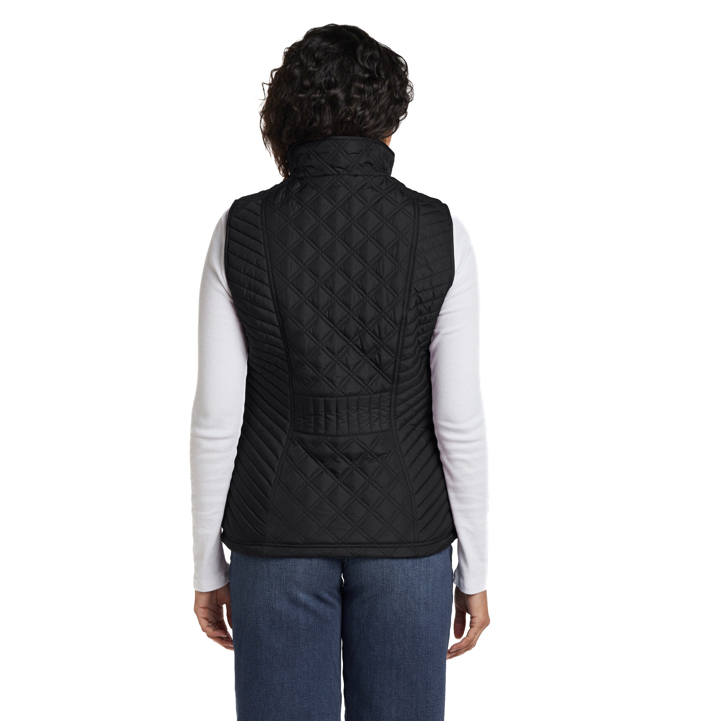 PLUSH LINED QUILTED VEST