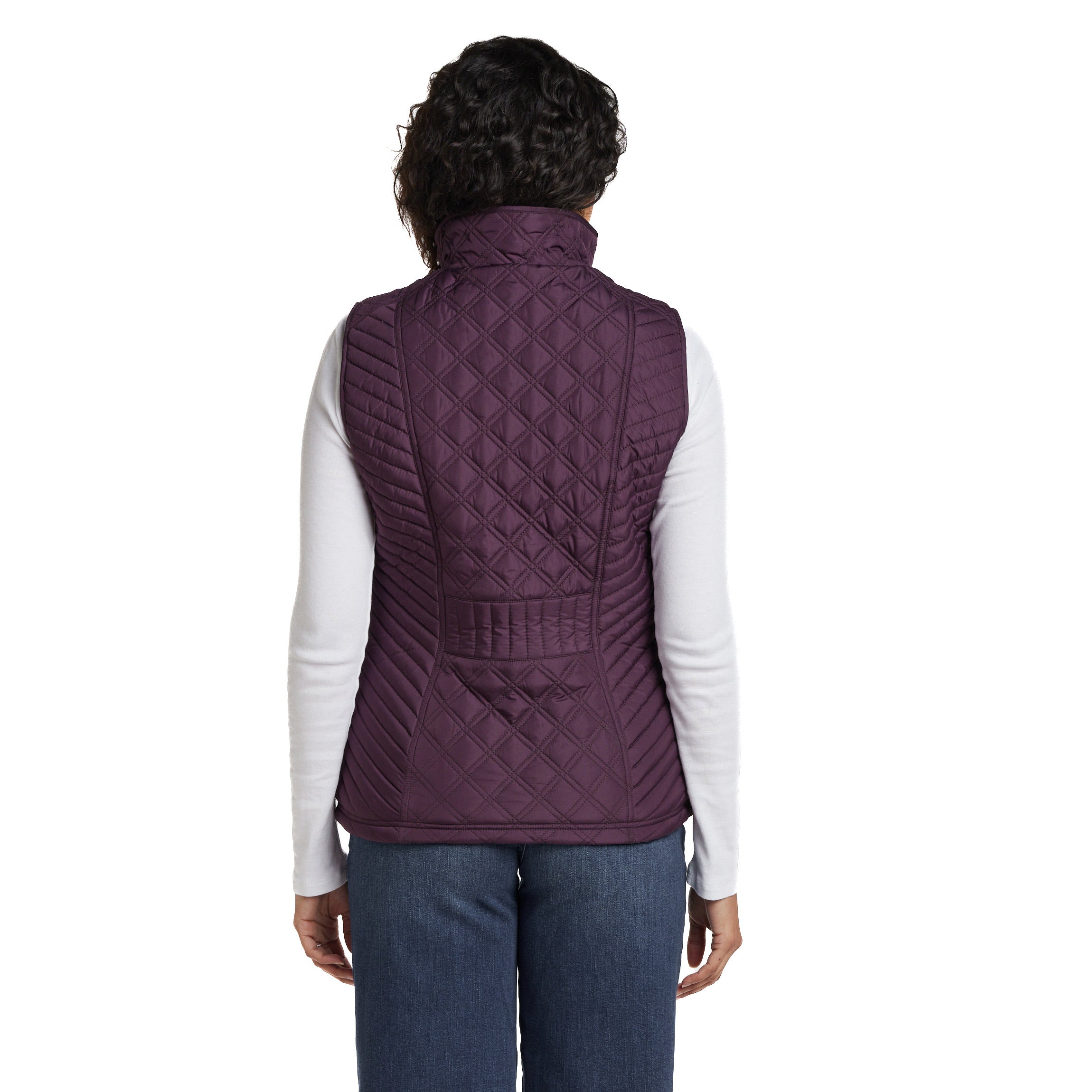 PLUSH LINED QUILTED VEST