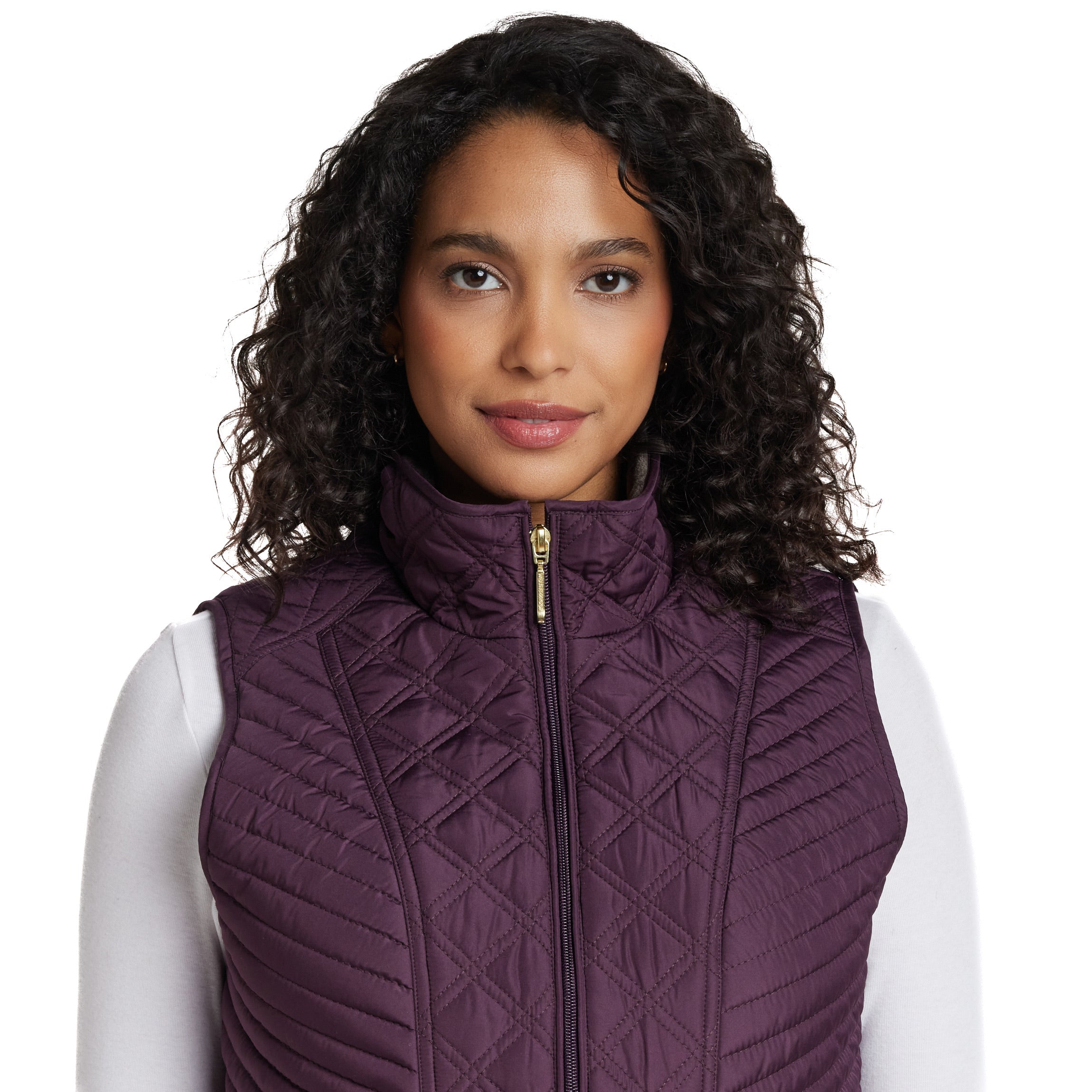 PLUSH LINED QUILTED VEST
