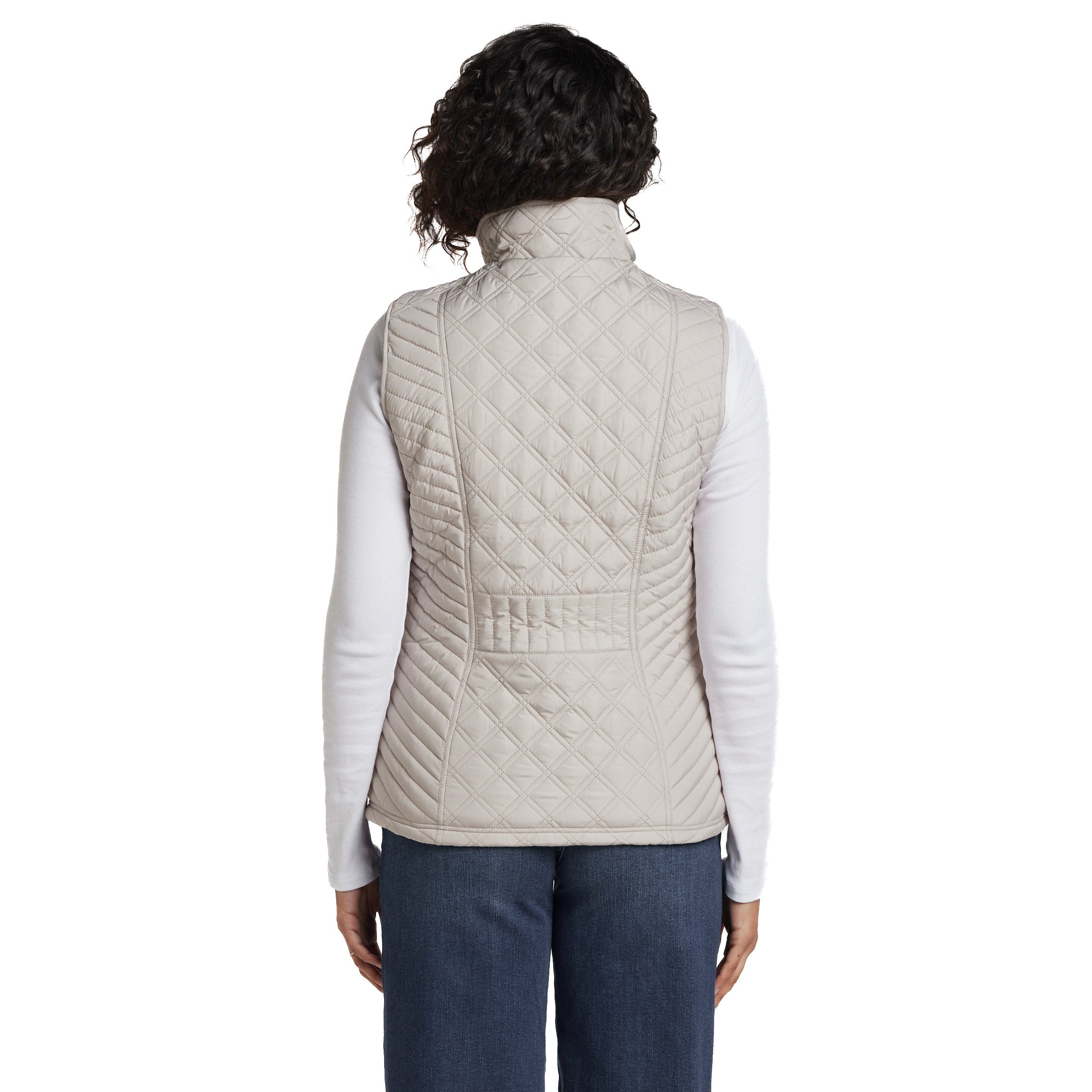 PLUSH LINED QUILTED VEST