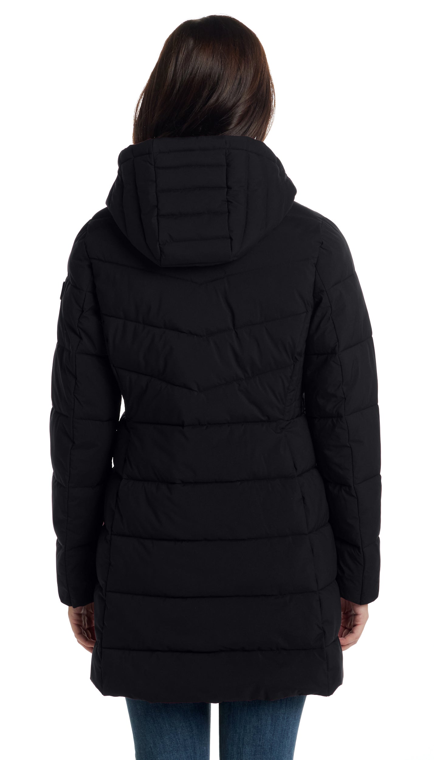 MODERN STRETCH PUFFER COAT