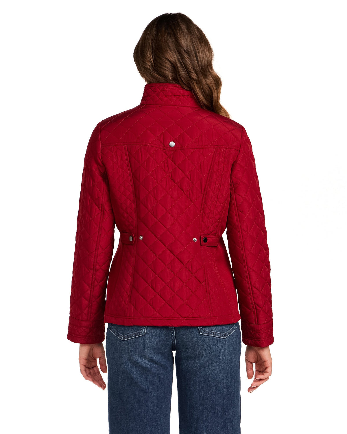 QUILTED JACKET WITH SIDE STRETCH