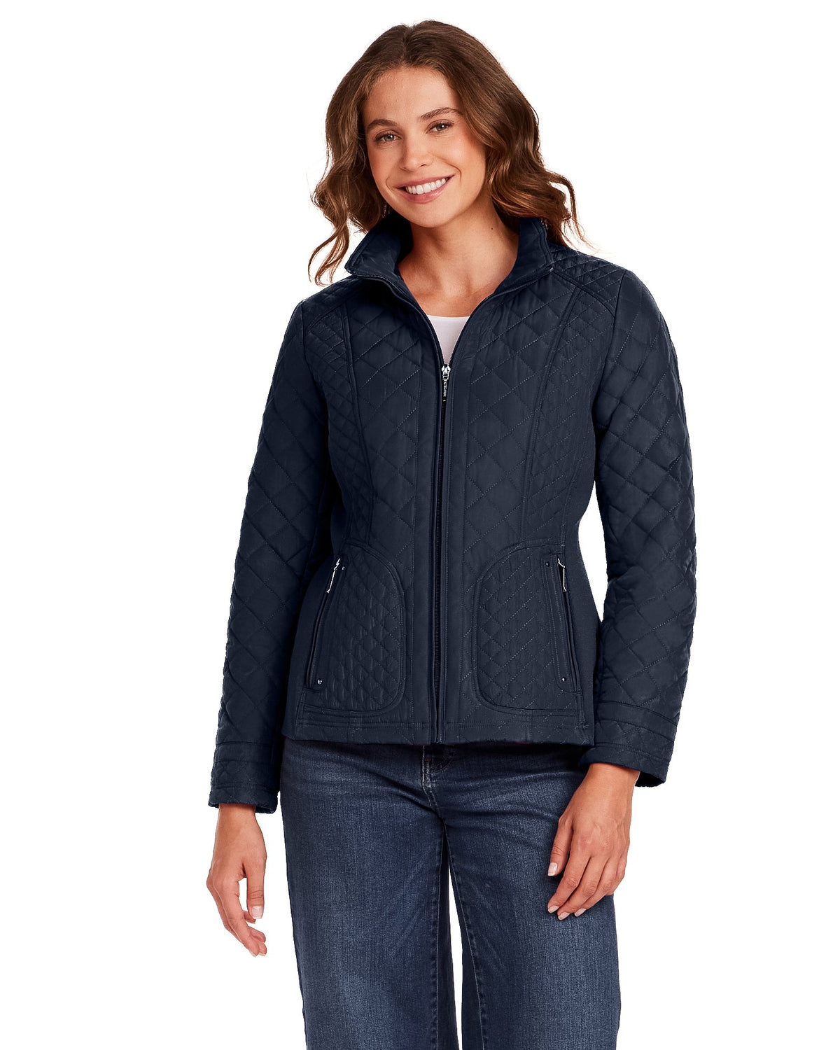 QUILTED JACKET WITH SIDE STRETCH
