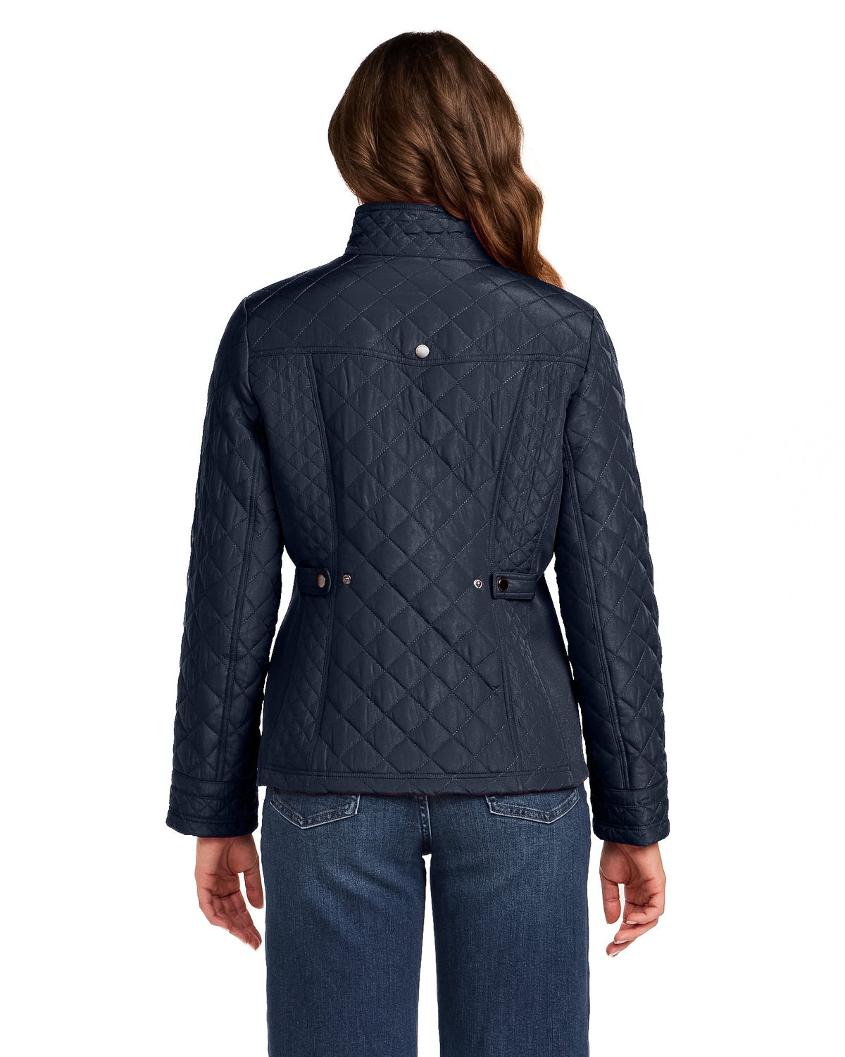 QUILTED JACKET WITH SIDE STRETCH