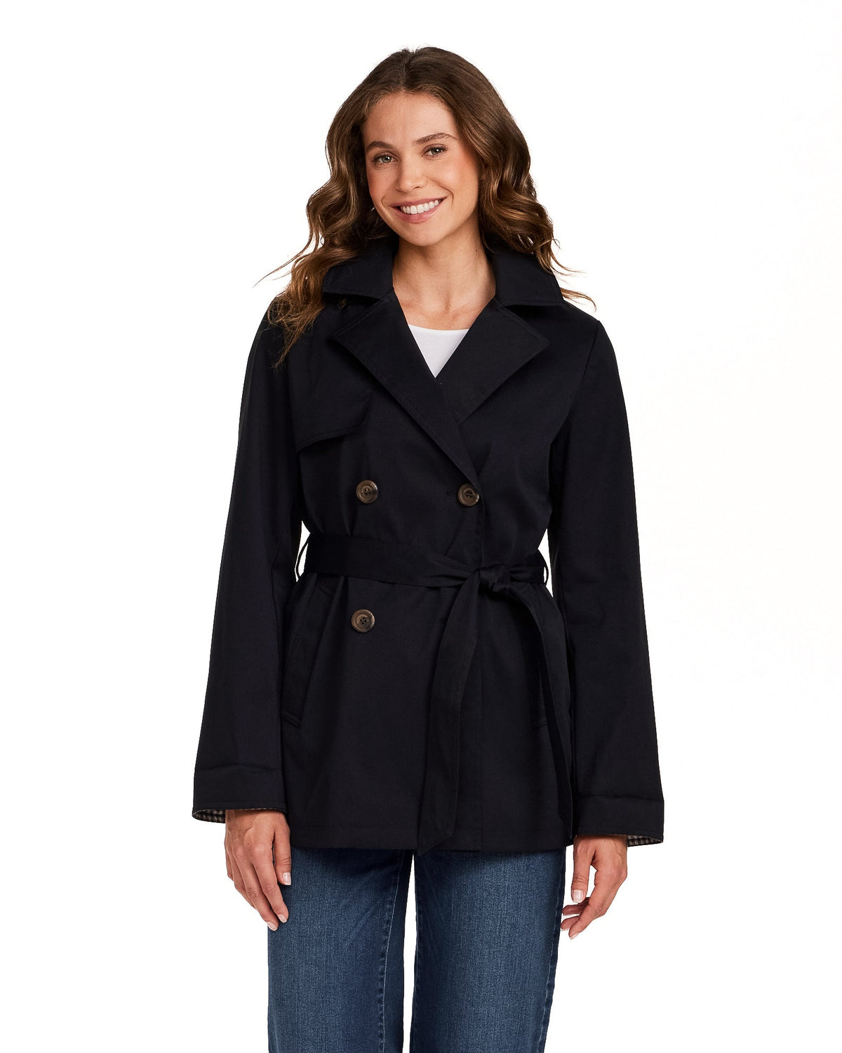 DOUBLE BREASTED TRENCH