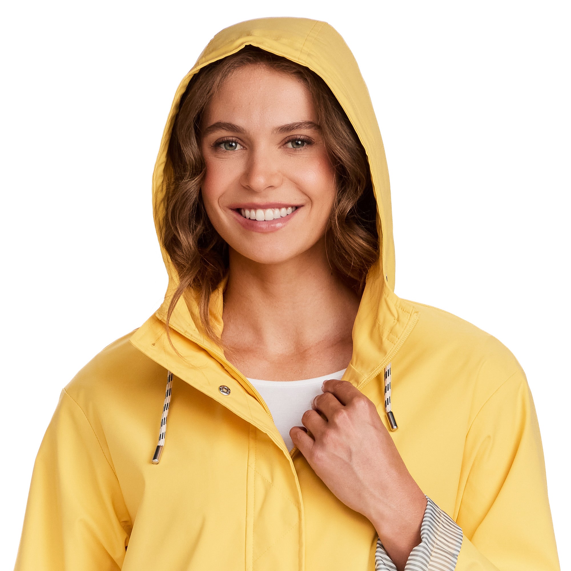 HOODED RAIN JACKET