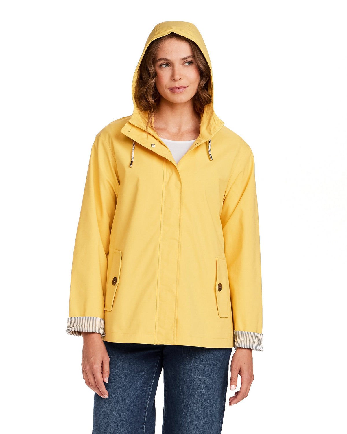 HOODED RAIN JACKET