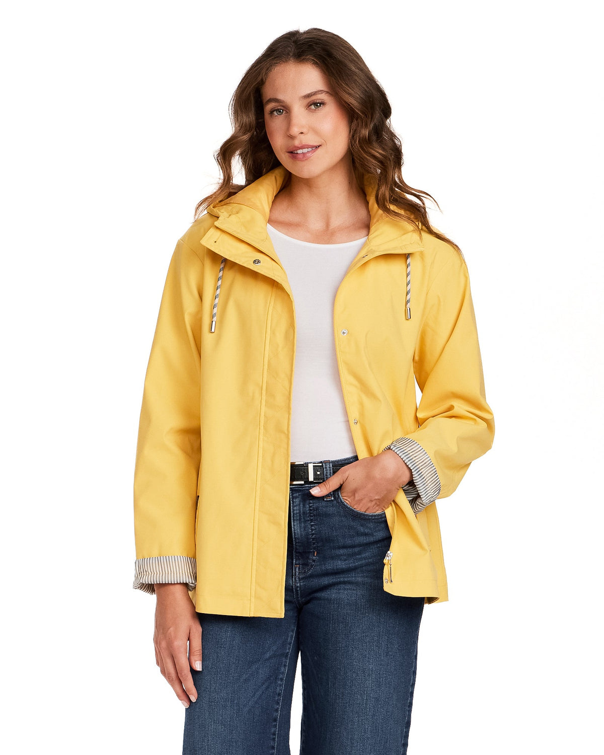 HOODED RAIN JACKET