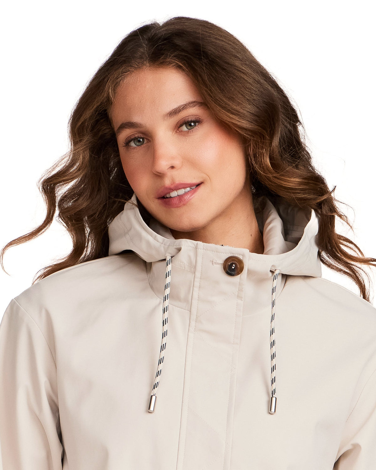 HOODED RAIN JACKET