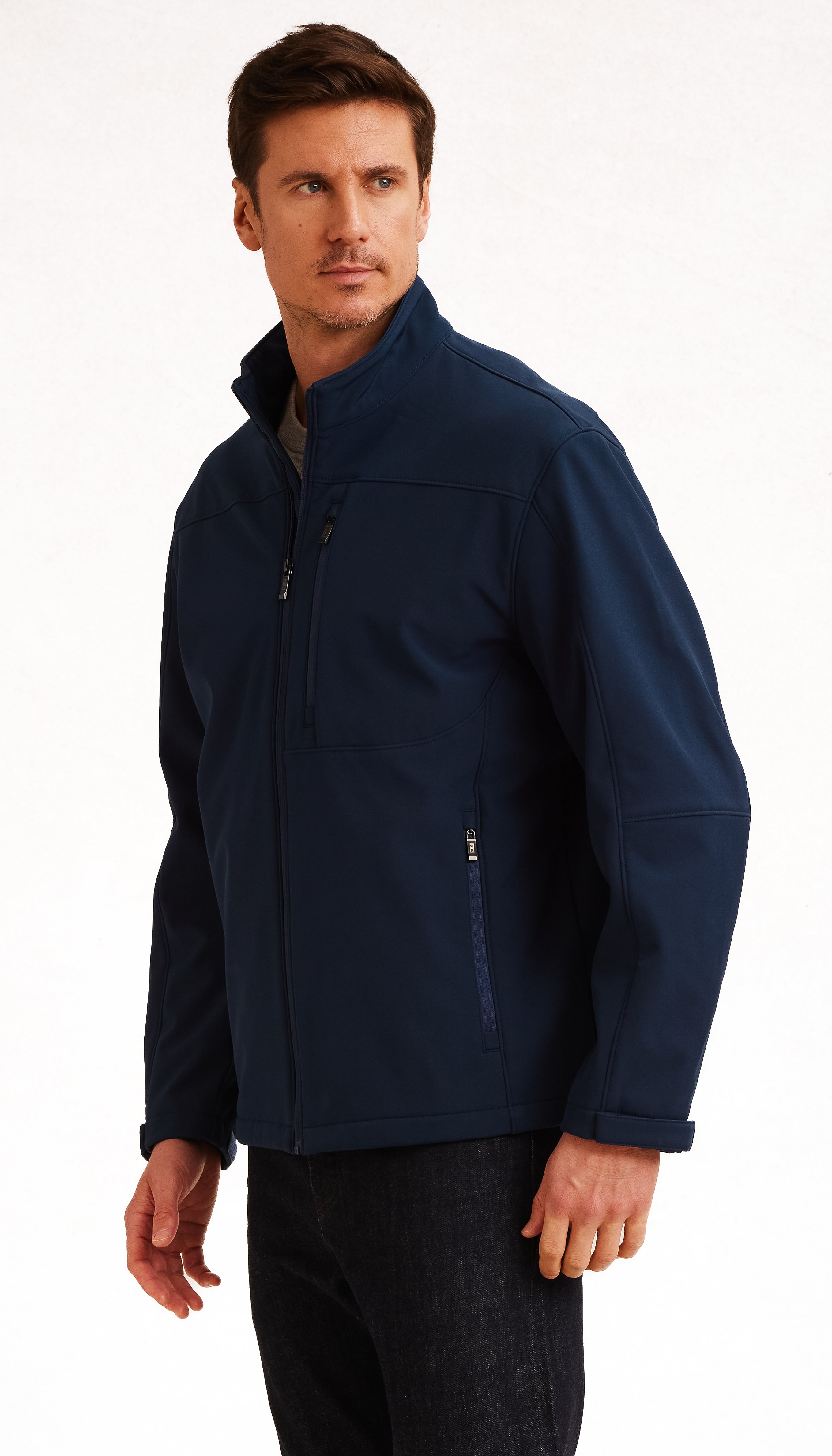 SOFTSHELL JACKET - NAVY