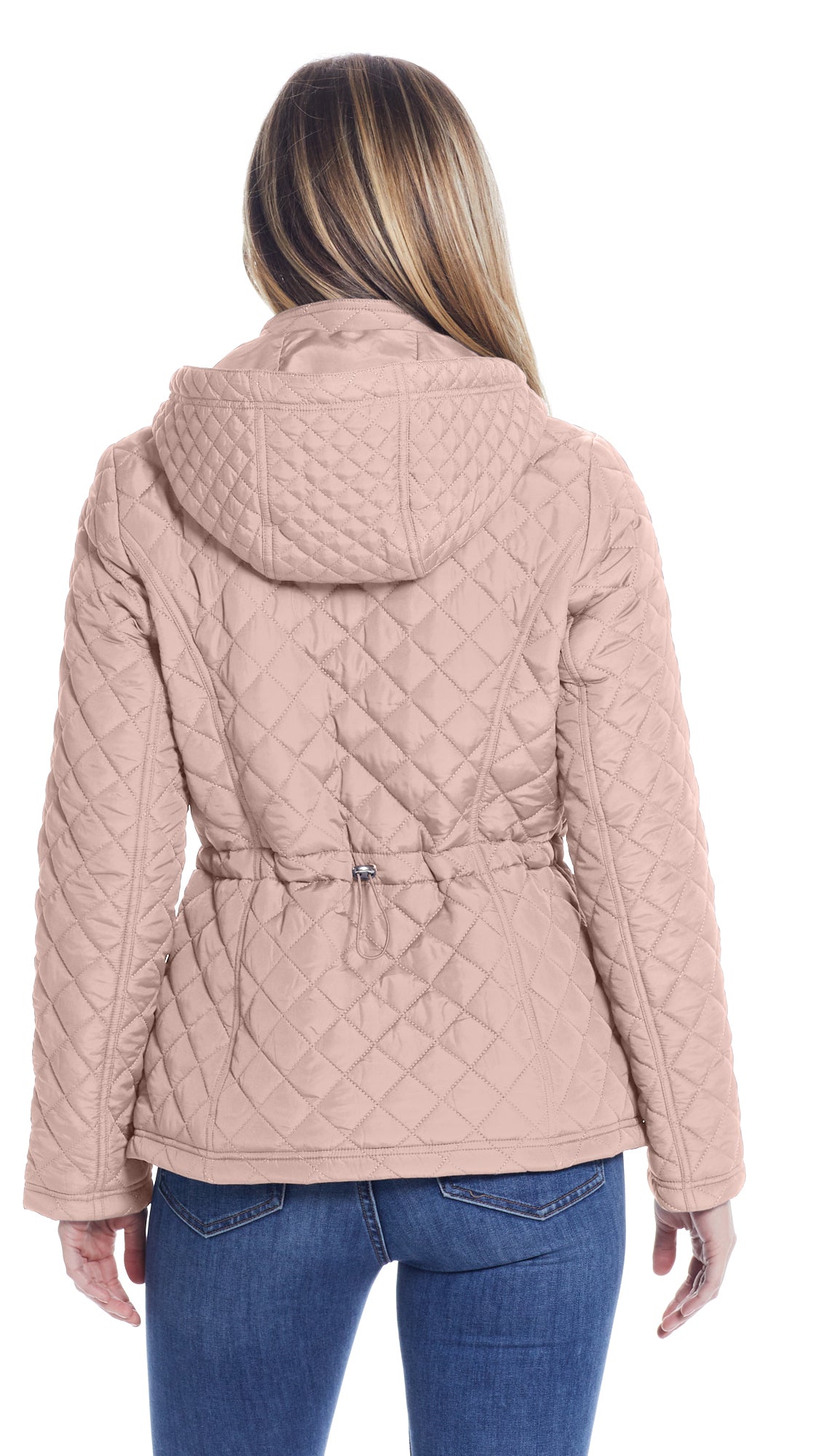 HOODED QUILTED JACKET