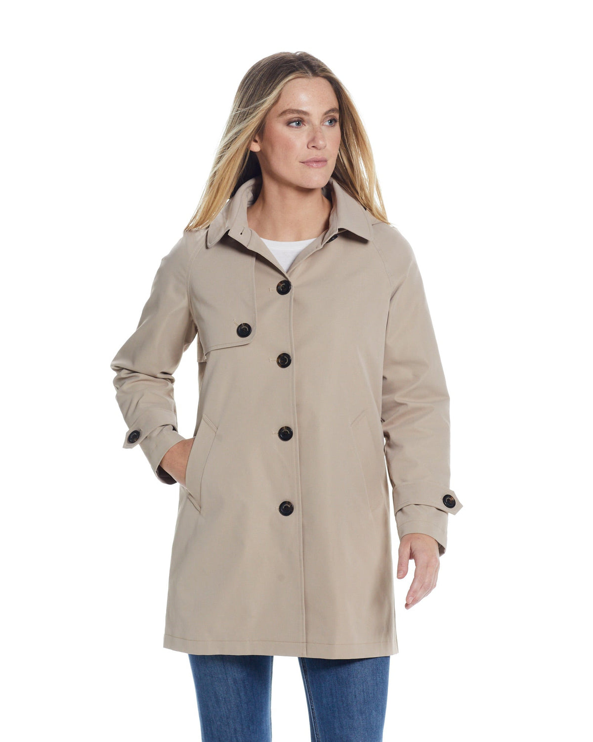 BUTTON FRONT TRENCH