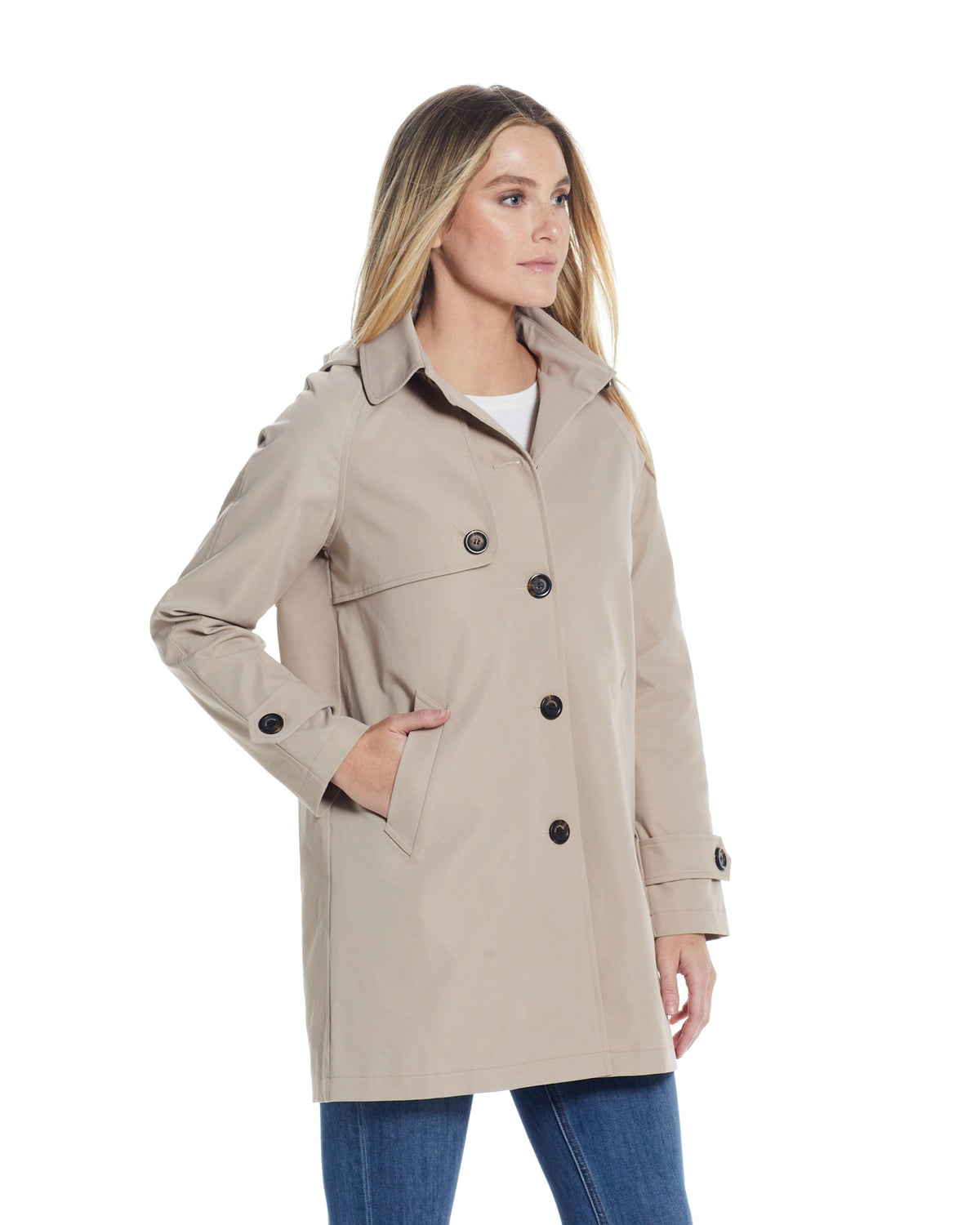 BUTTON FRONT TRENCH