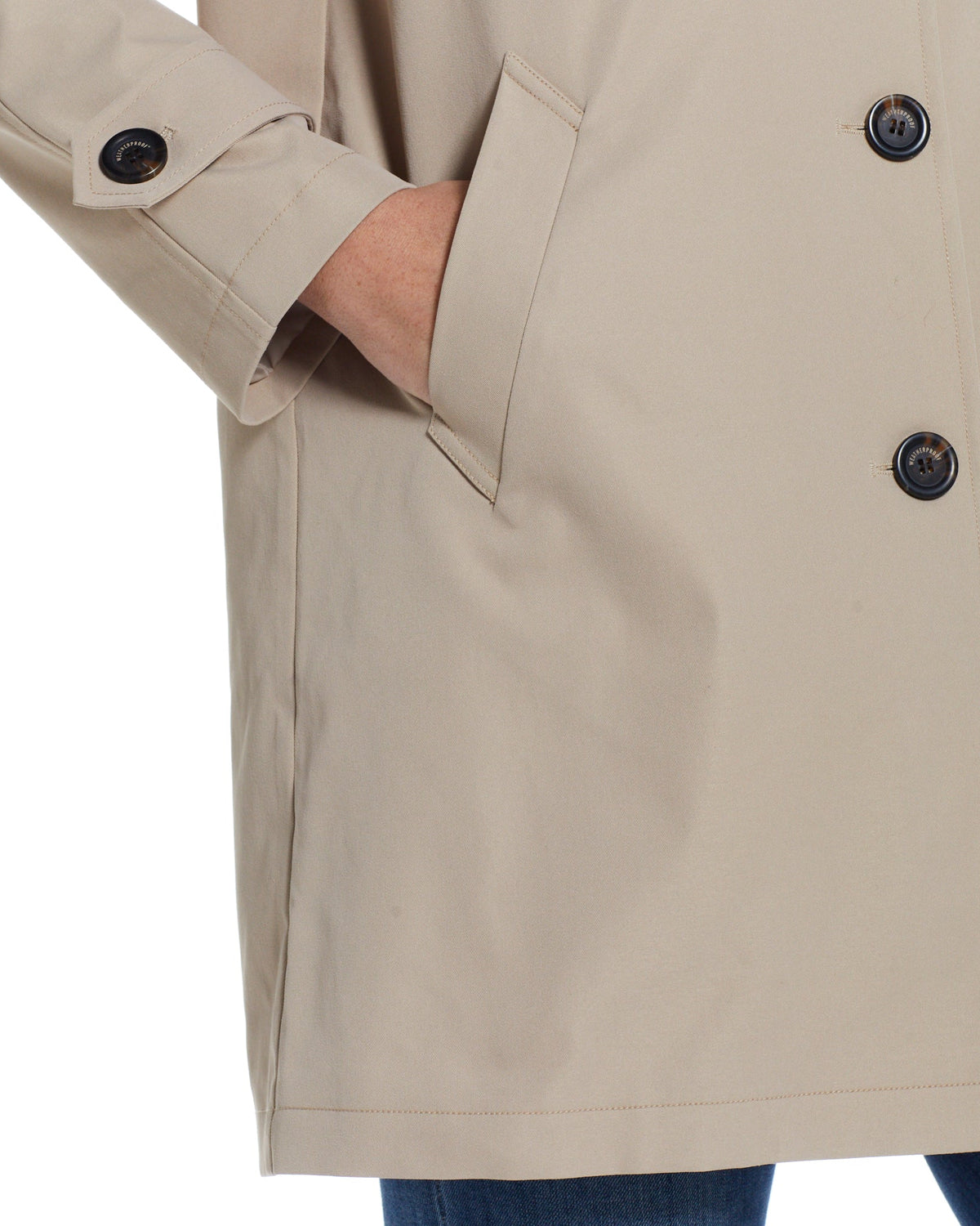 BUTTON FRONT TRENCH