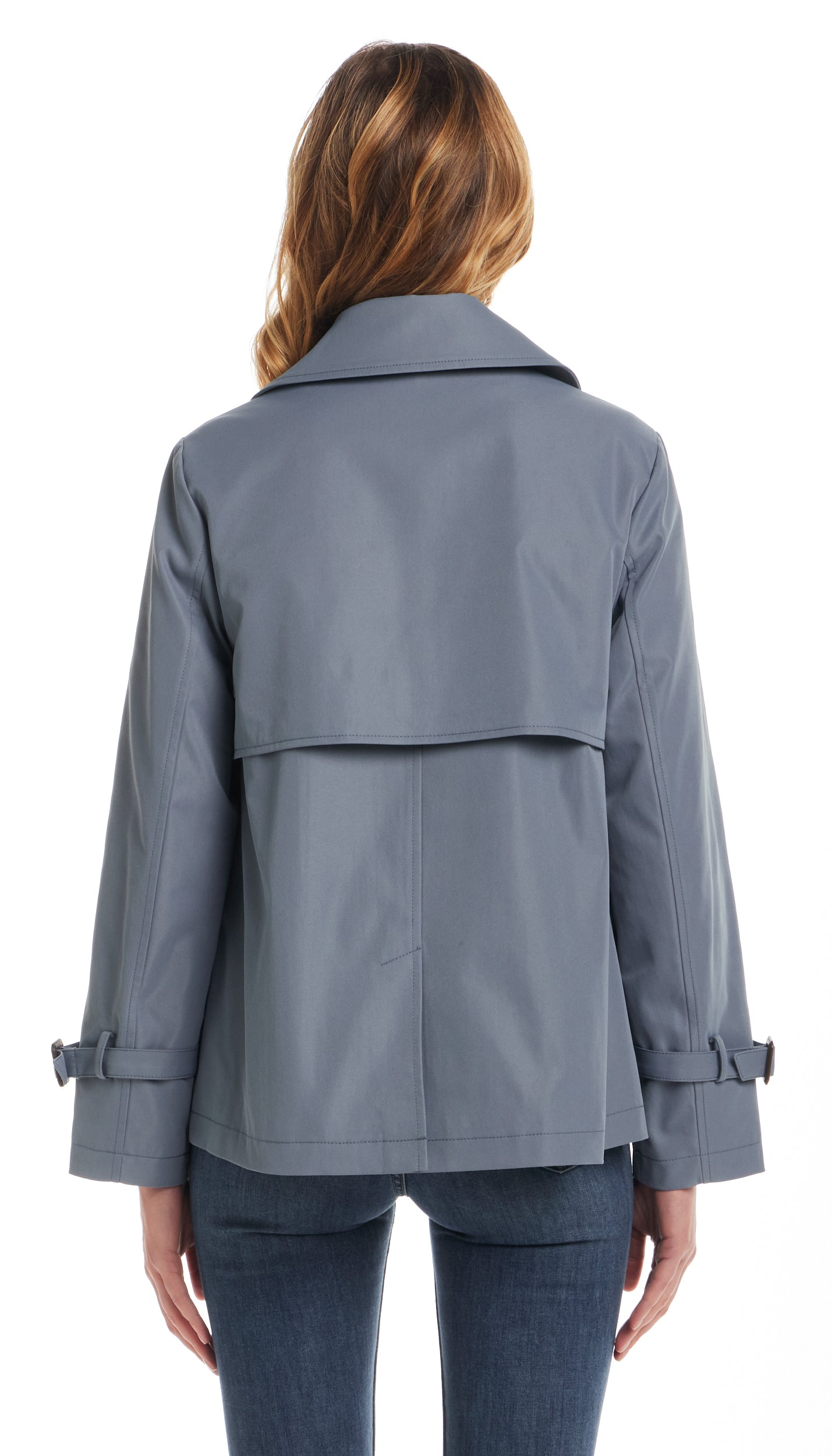 DOUBLE BREASTED A-LINE TRENCH