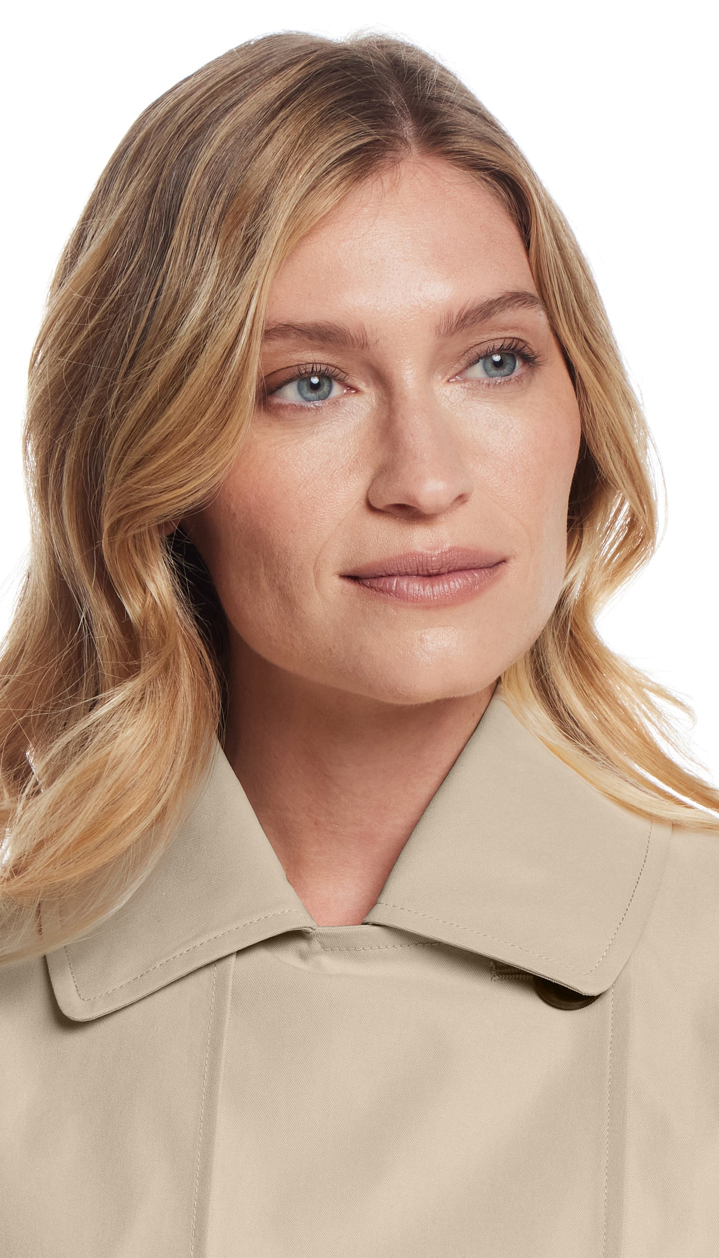 DOUBLE BREASTED A-LINE TRENCH