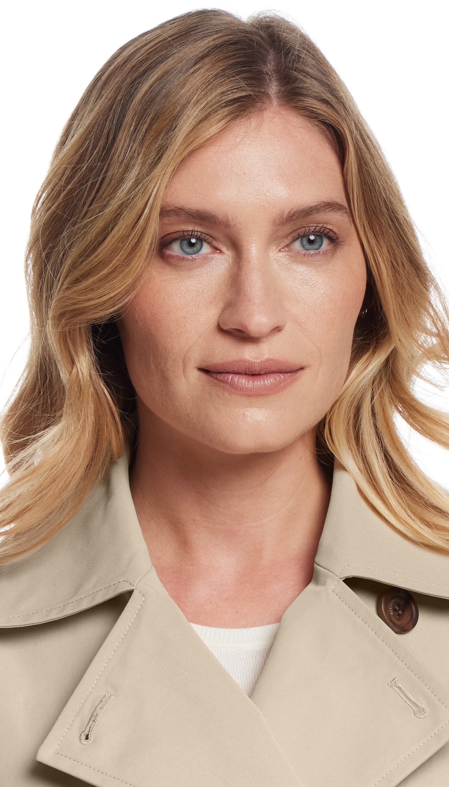 DOUBLE BREASTED A-LINE TRENCH