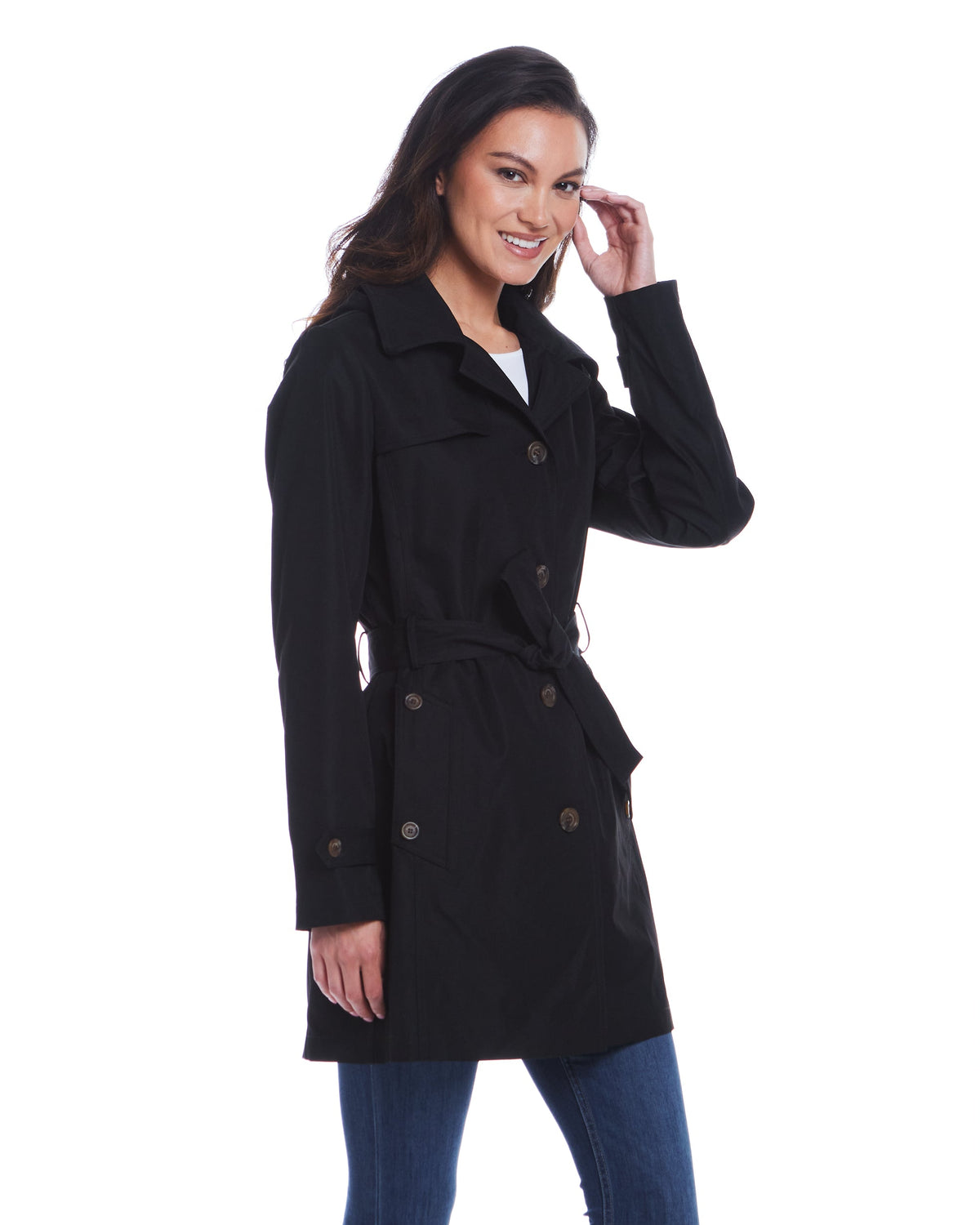 SINGLE BREASTED TRENCH