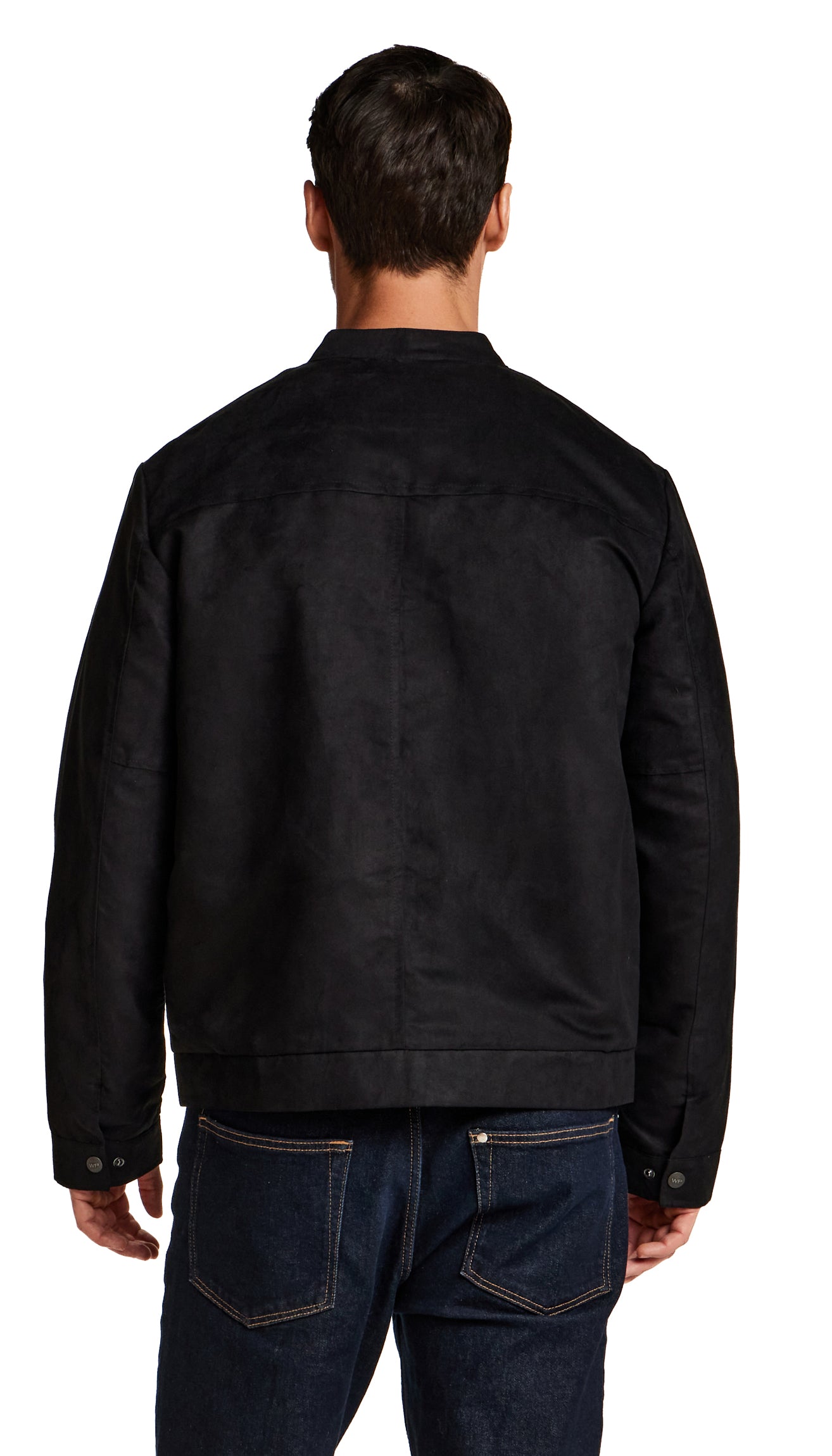 MICROSUEDE MOTO JACKET
