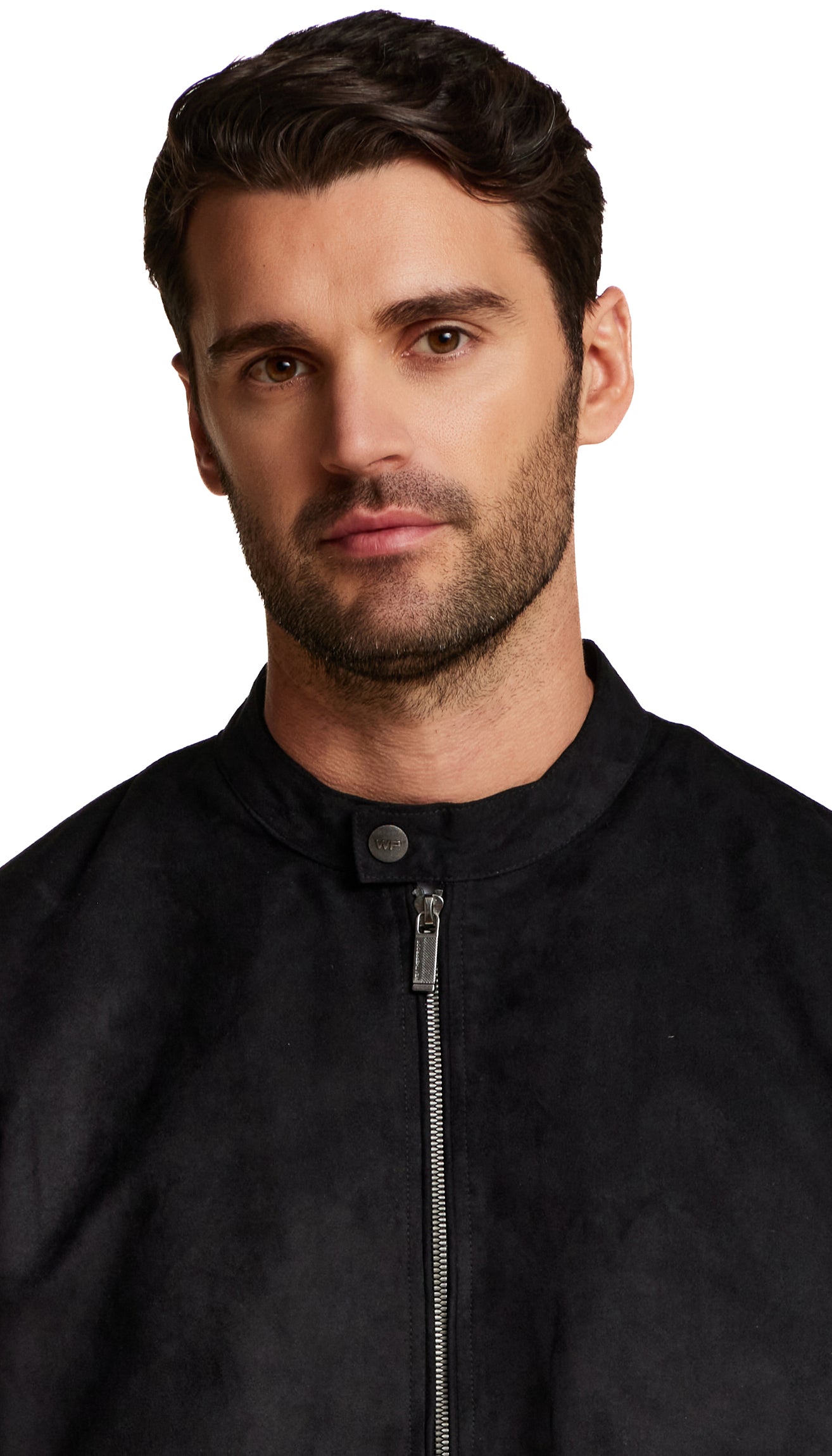 MICROSUEDE MOTO JACKET