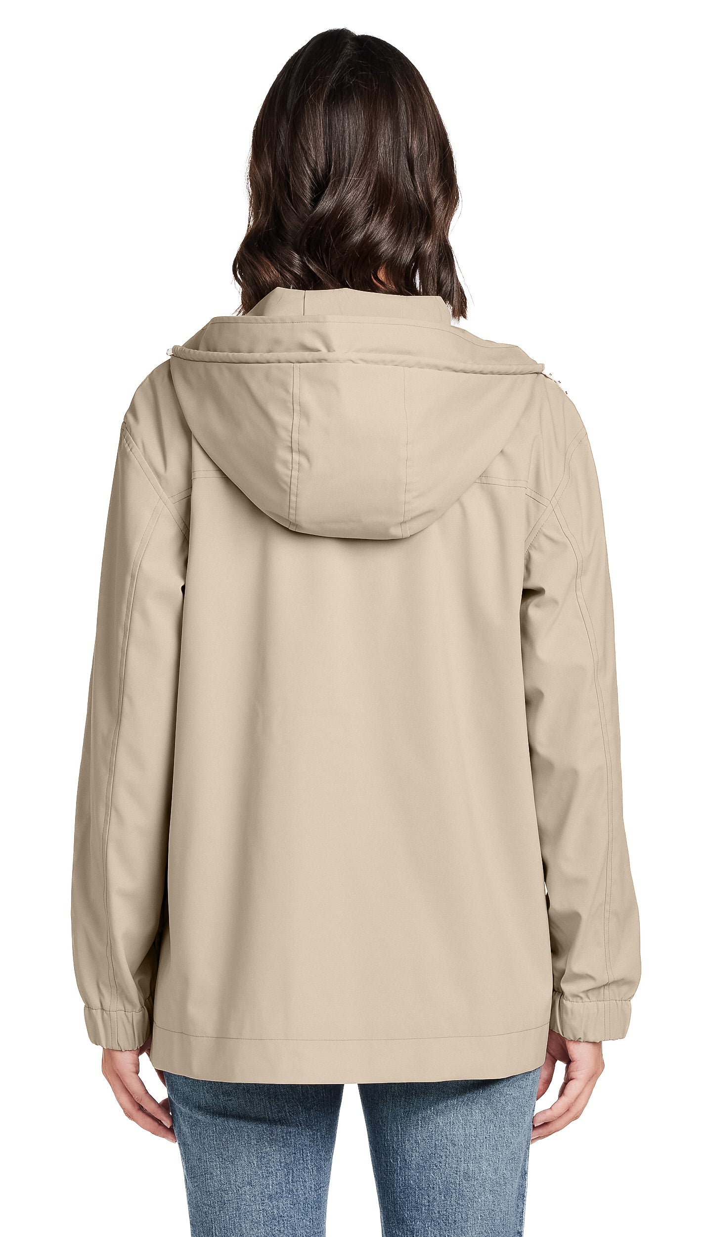 HOODED RAIN JACKET