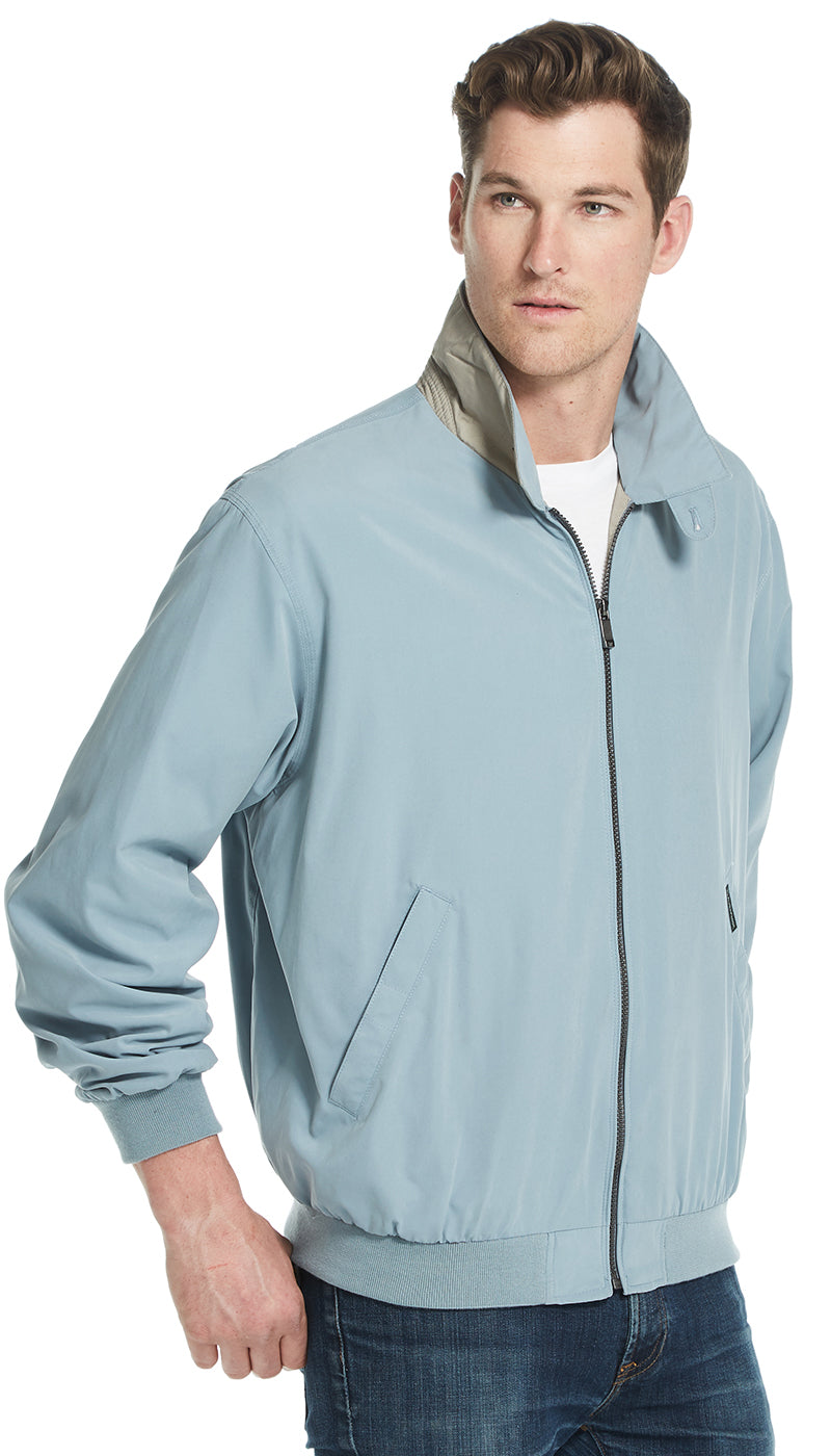 MICROFIBER GOLF JACKET - DUSK BLUE