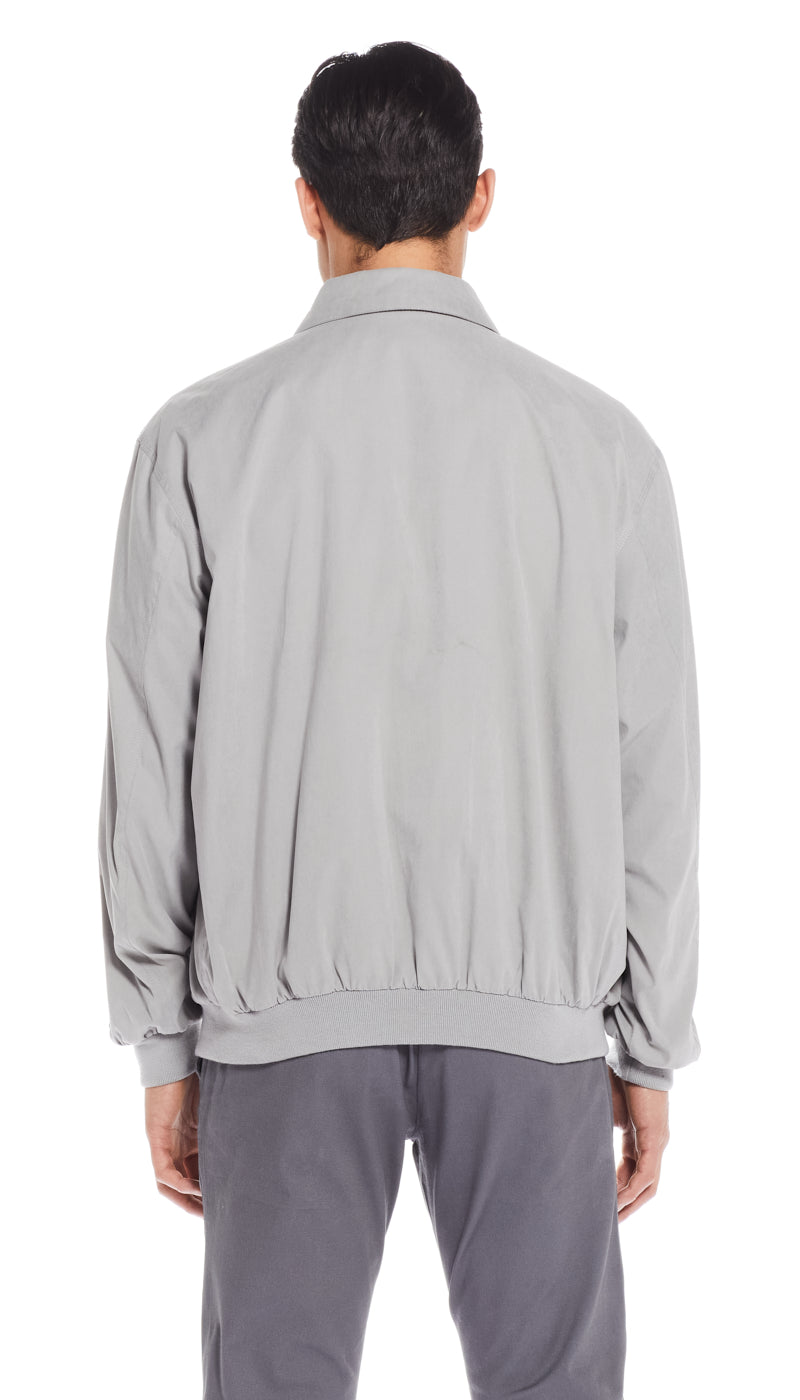 MICROFIBER GOLF JACKET - FOG