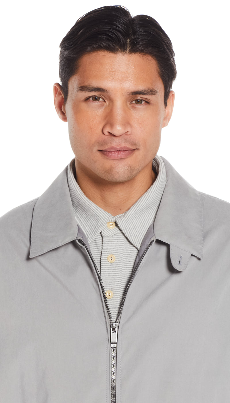 MICROFIBER GOLF JACKET - FOG