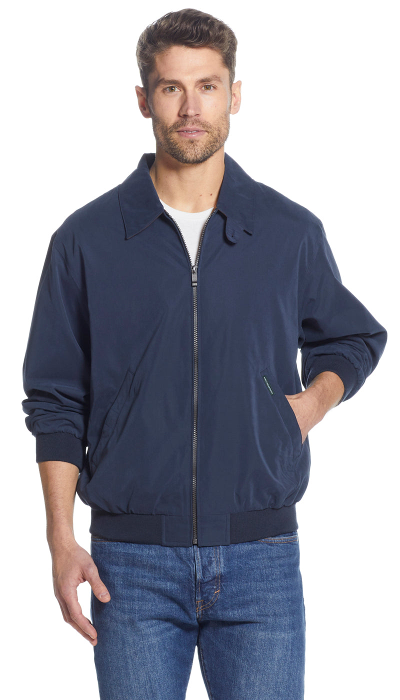 MICROFIBER GOLF JACKET  - INK