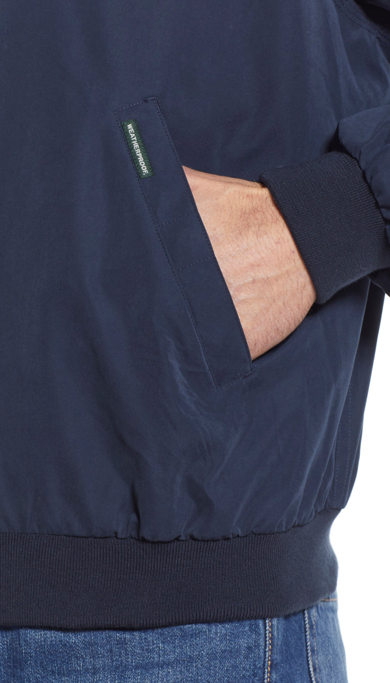 MICROFIBER GOLF JACKET - INK