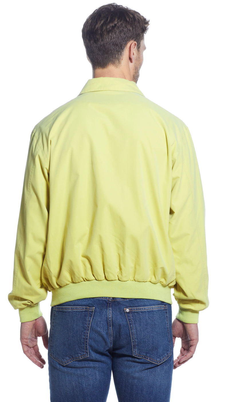 MICROFIBER GOLF JACKET - LEMON