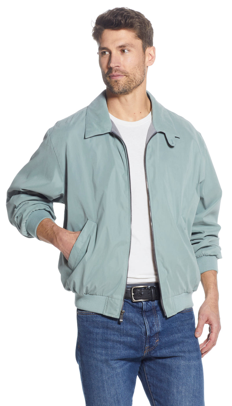 MICROFIBER GOLF JACKET - MINT