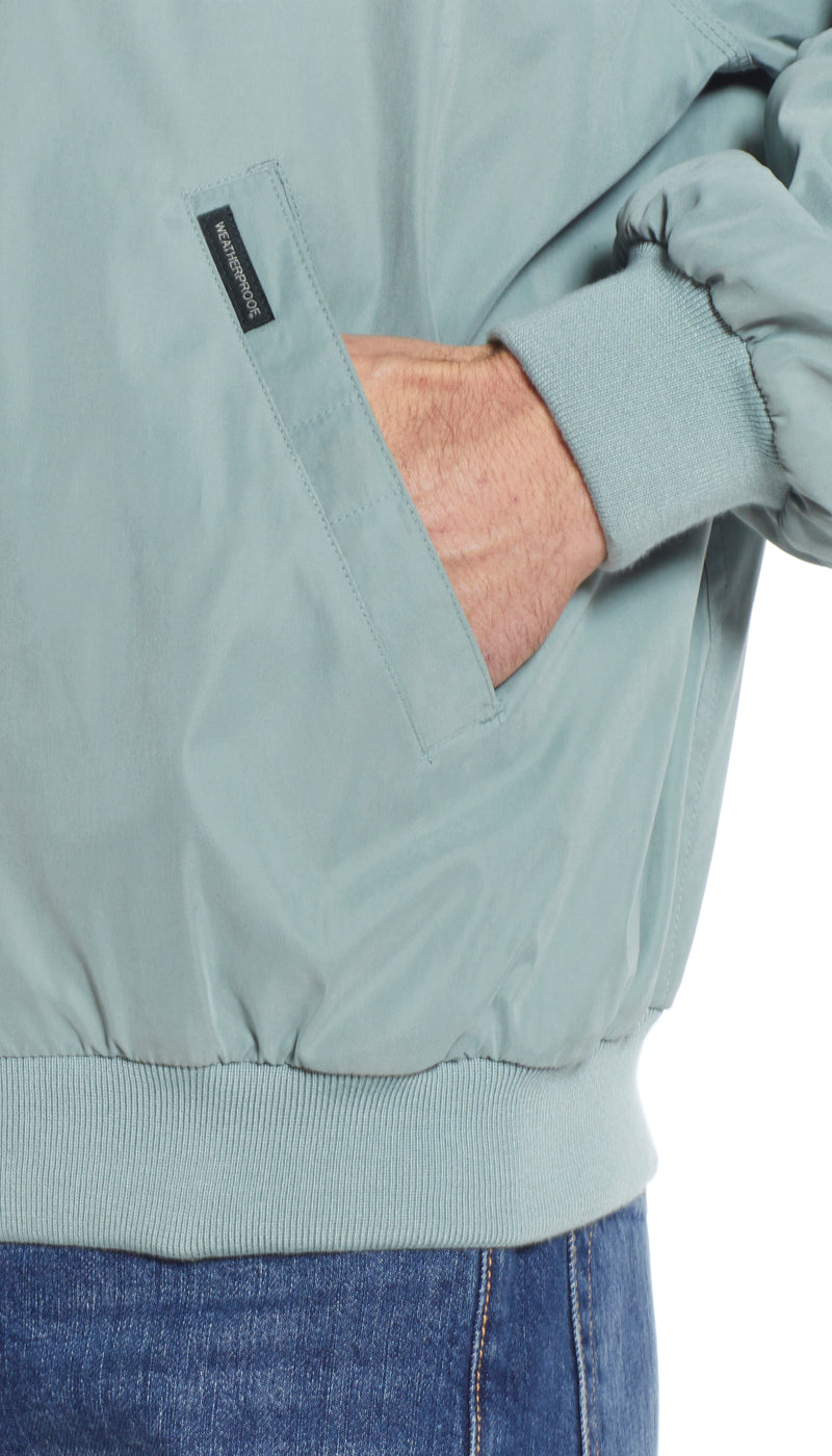 MICROFIBER GOLF JACKET - MINT