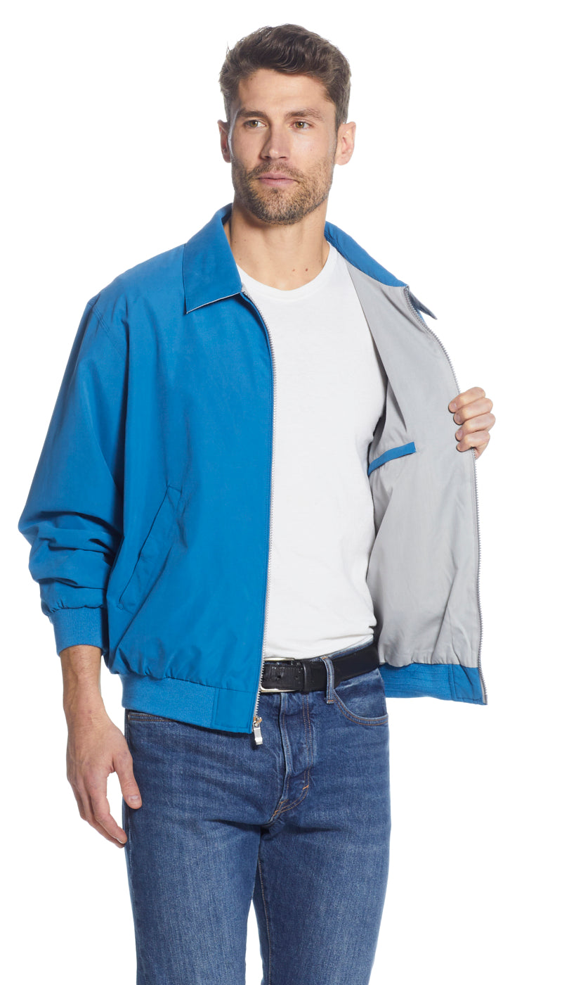 MICROFIBER GOLF JACKET - SURF