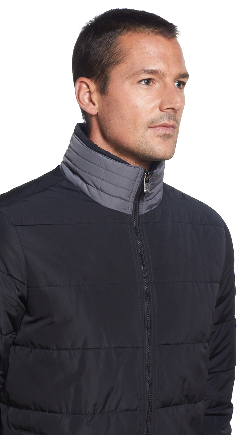 PUFFER JACKET - BLACK