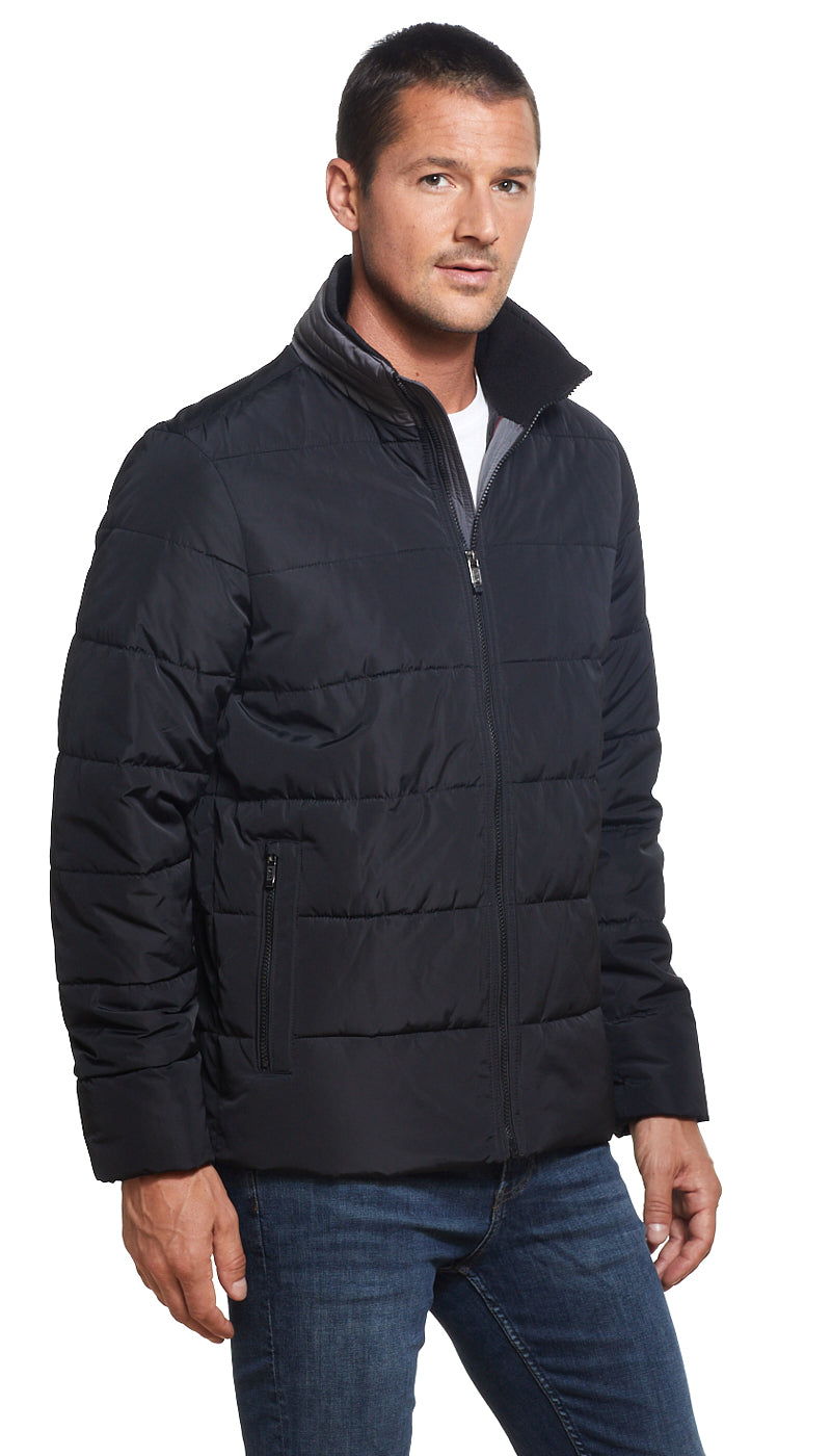 PUFFER JACKET - BLACK