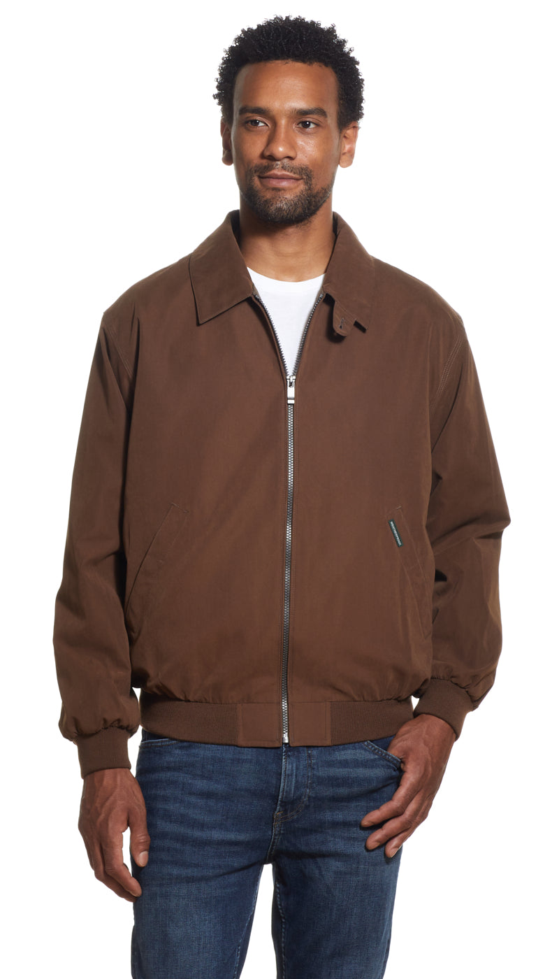 Lightweight Jacket Zip Front Golf Jacket London Fog Men's Auburn