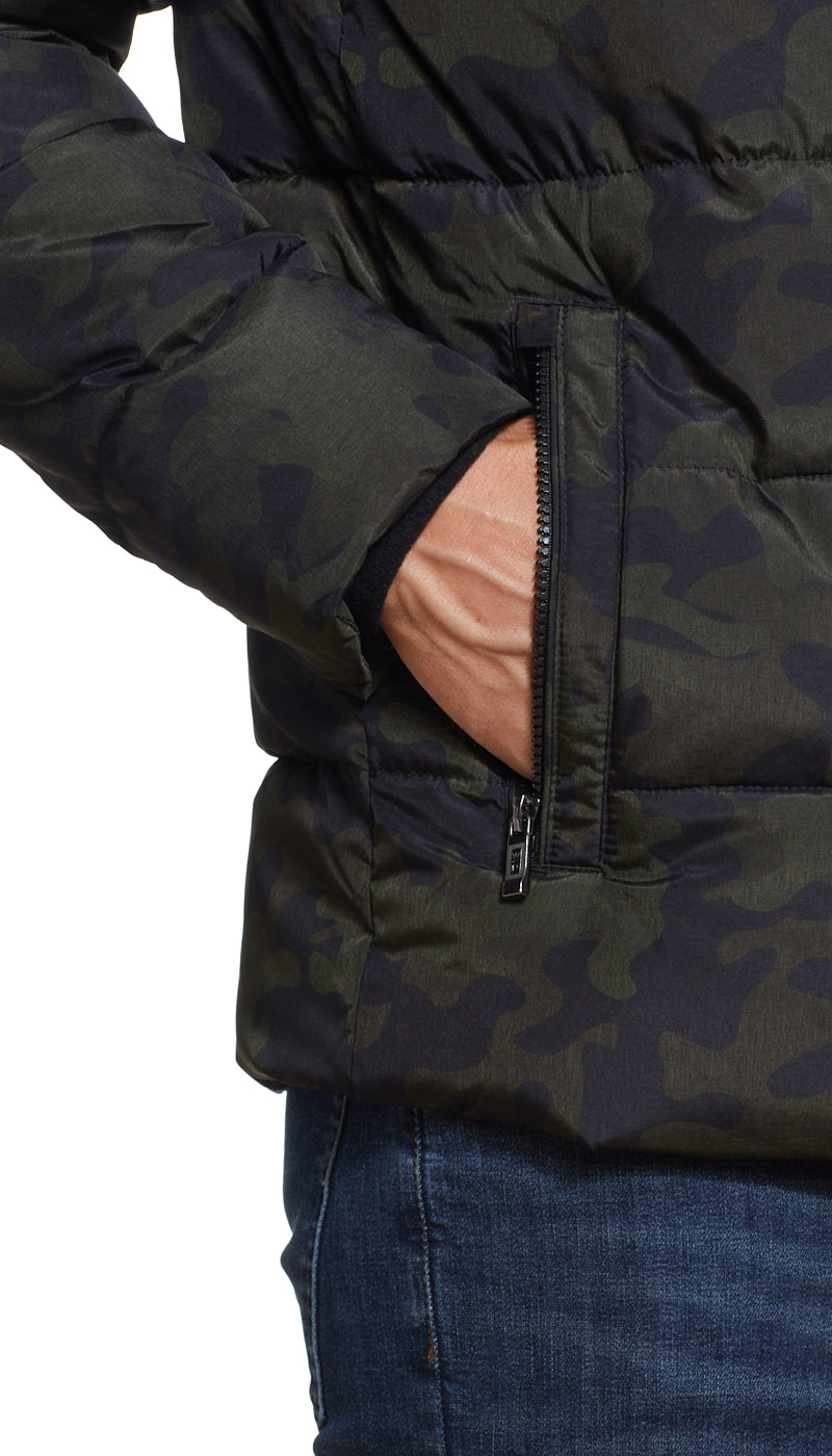 PUFFER JACKET - CAMO