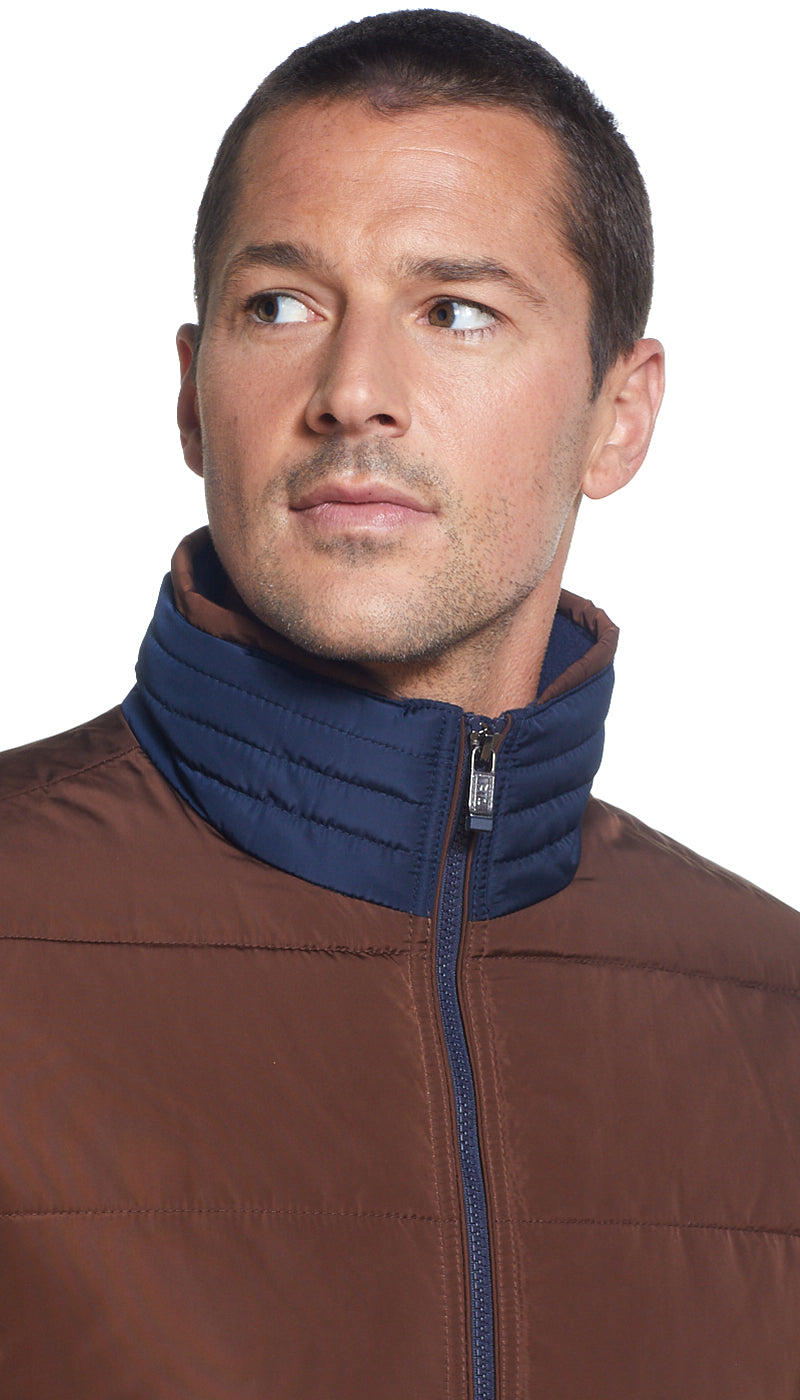 PUFFER JACKET - CINNAMON