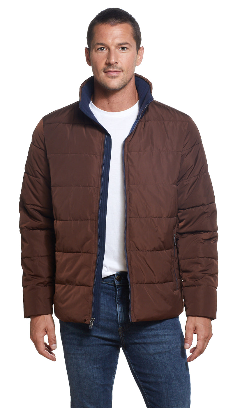 PUFFER JACKET - CINNAMON