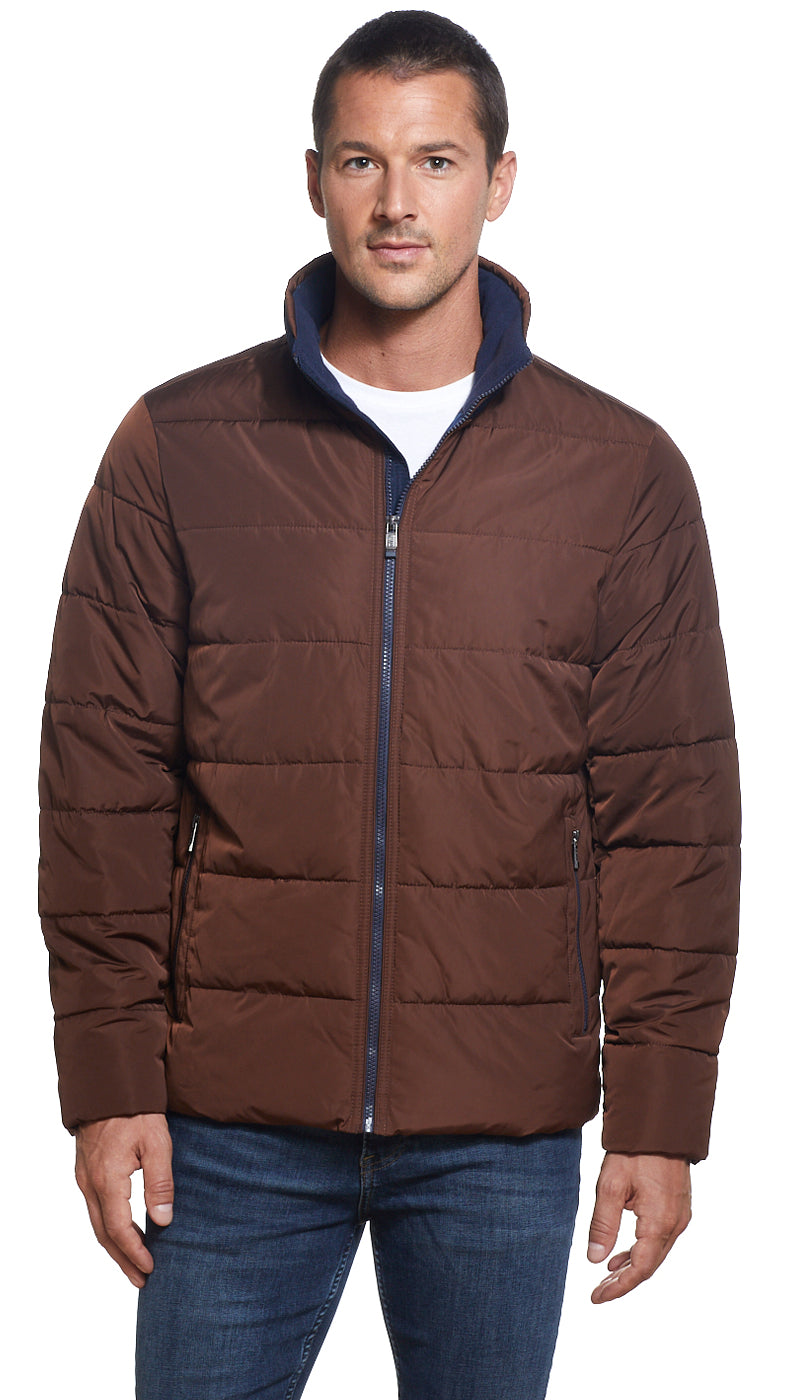 PUFFER JACKET - CINNAMON