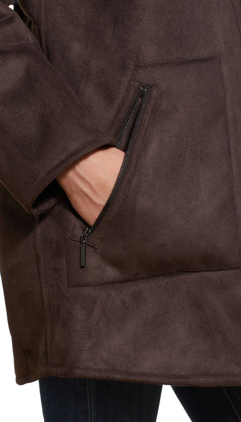 FAUX SHEARLING WALKER