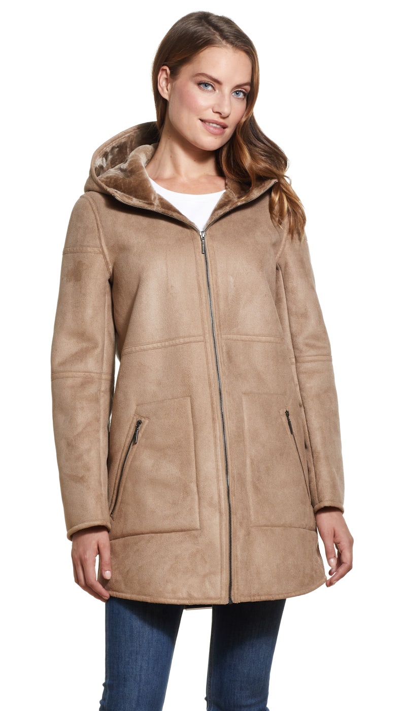 FAUX SHEARLING WALKER