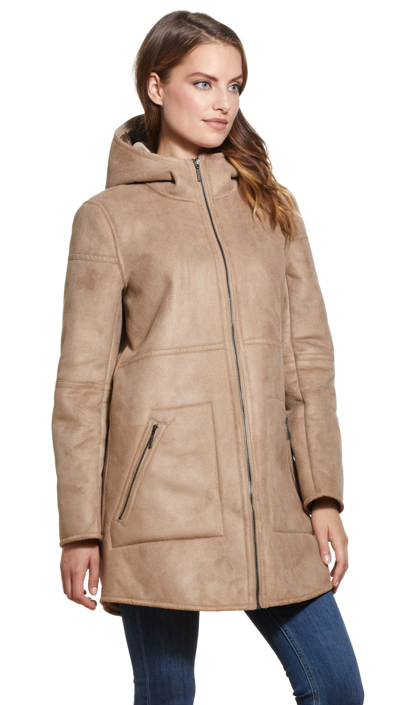 FAUX SHEARLING WALKER