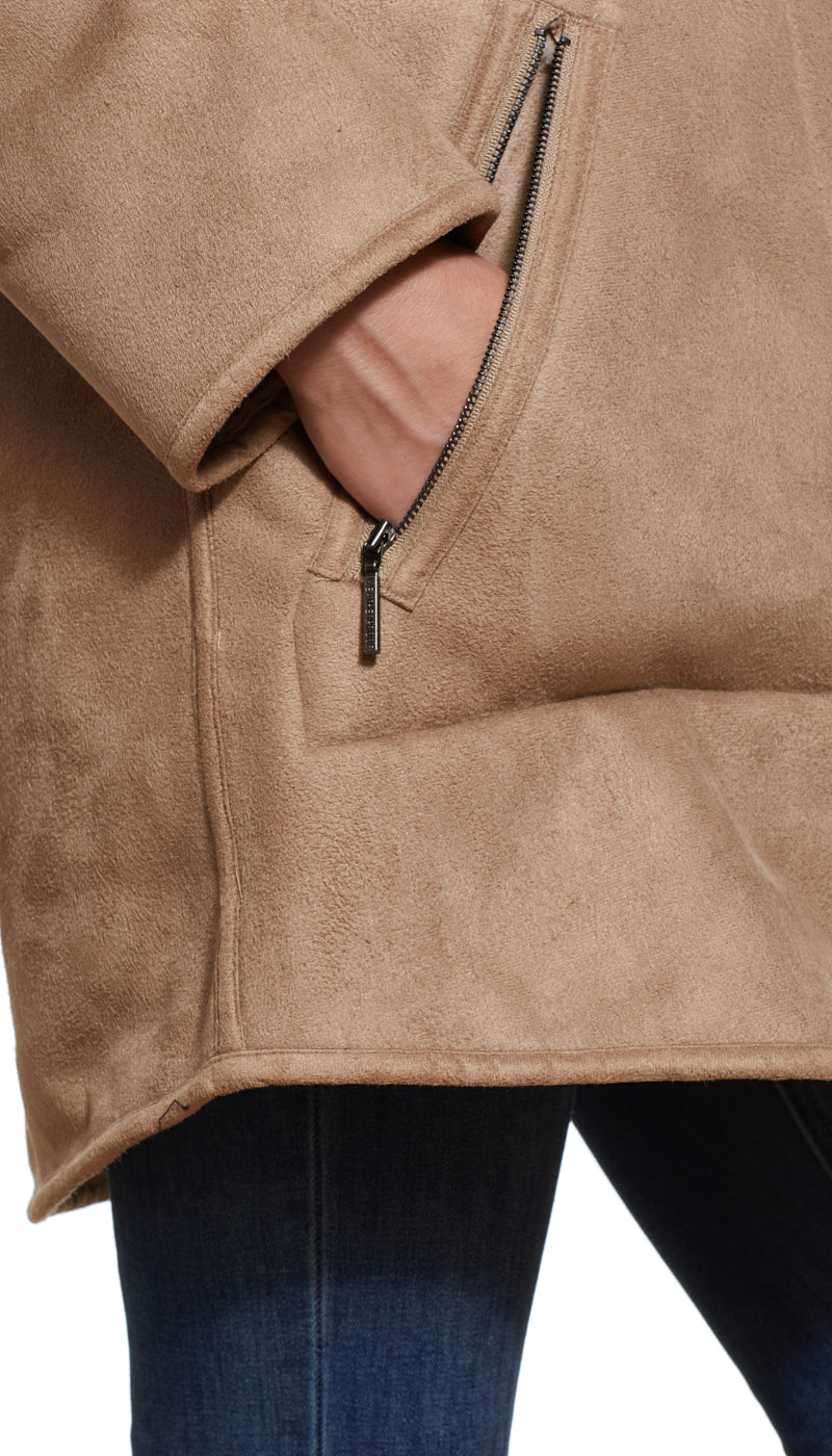 FAUX SHEARLING WALKER