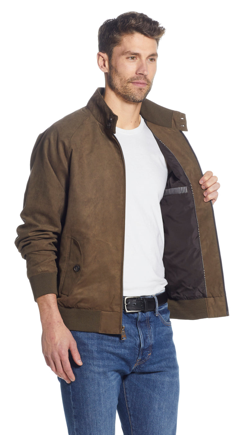 MICROSUEDE BARACUTA