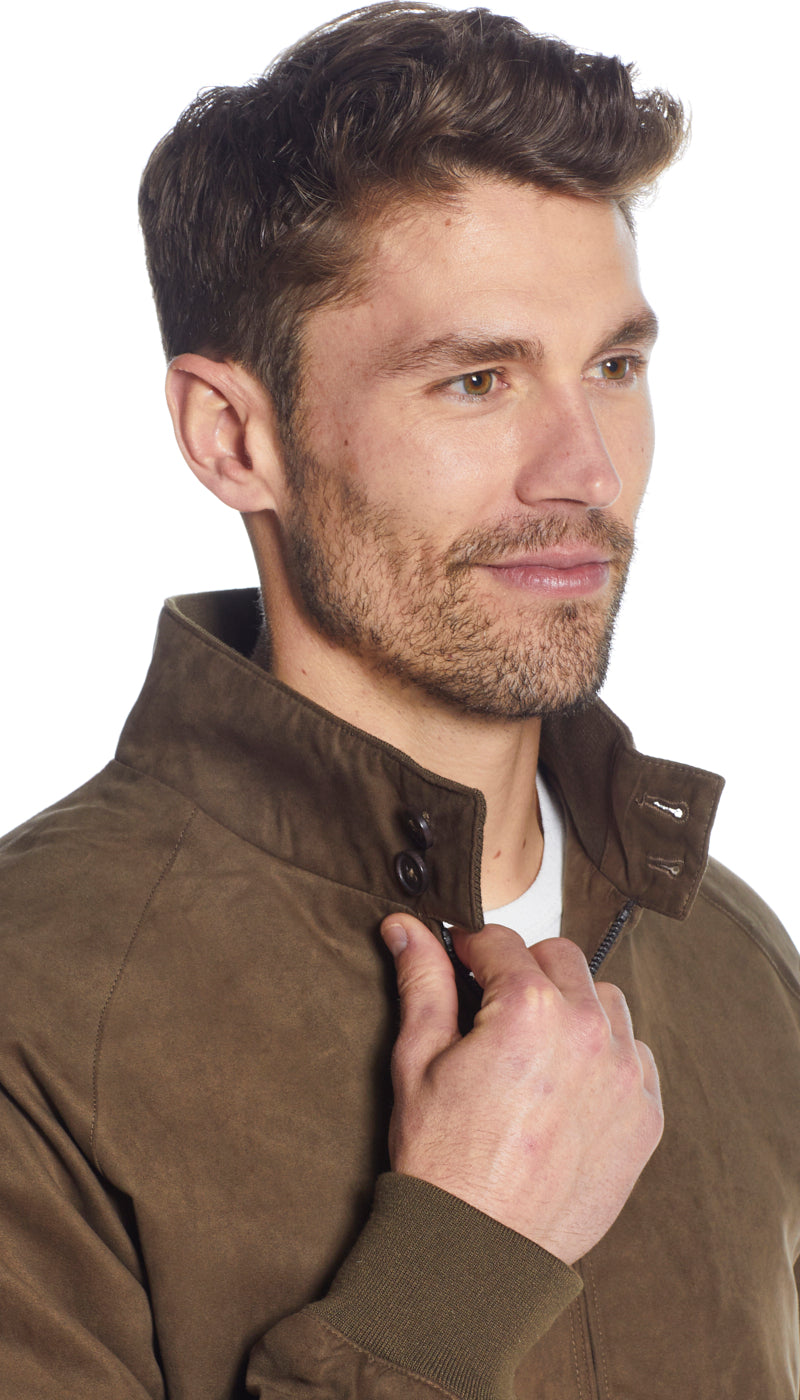 MICROSUEDE BARACUTA