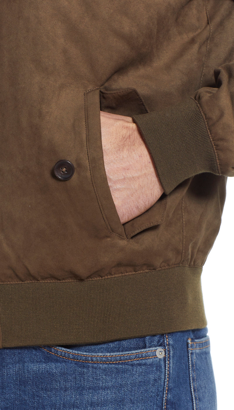 MICROSUEDE BARACUTA